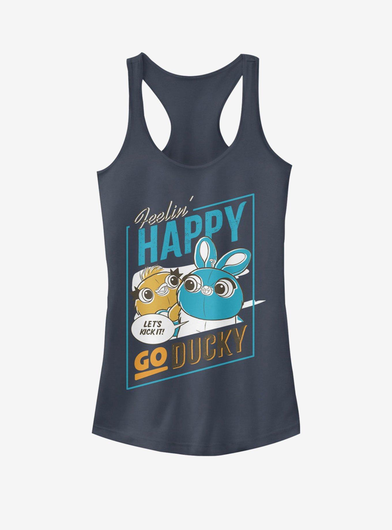 Disney Pixar Toy Story 4 Happy Go Ducky Girls Indigo Tank Top, , hi-res