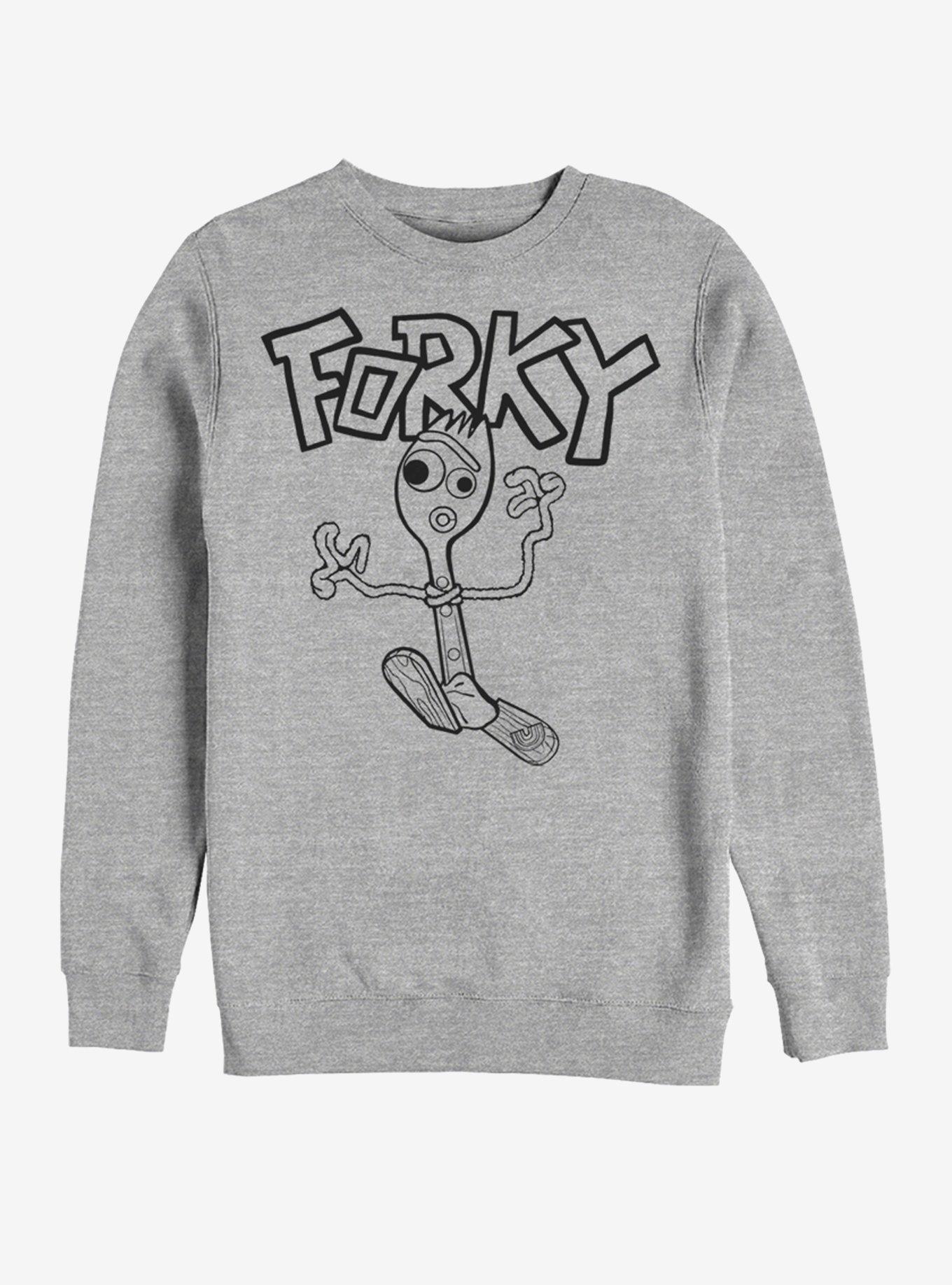 Disney Pixar Toy Story 4 Doodle Fork Heathered Sweatshirt, , hi-res