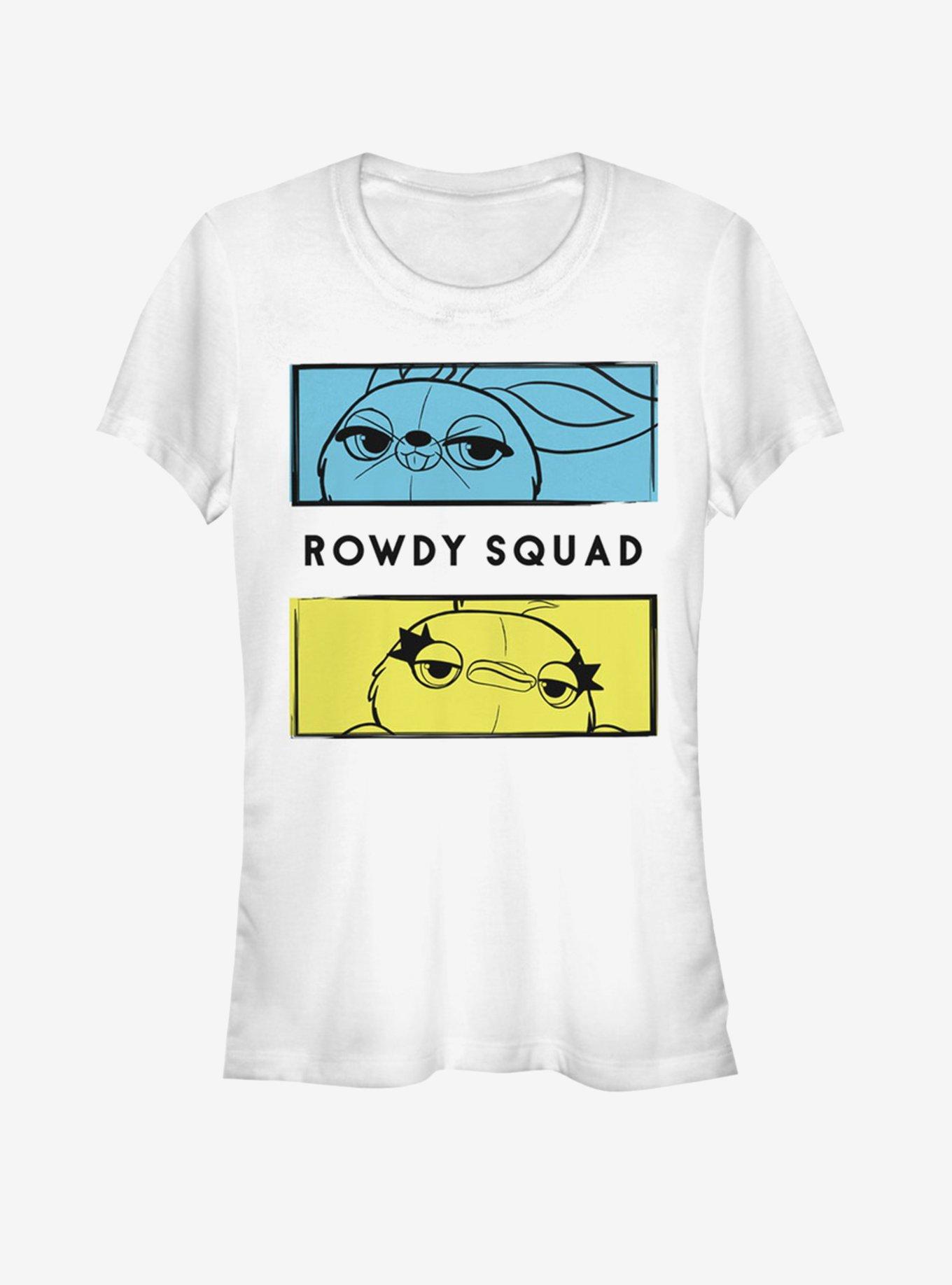 Disney Pixar Toy Story 4 Rowdy Boxes Girls White T-Shirt, , hi-res