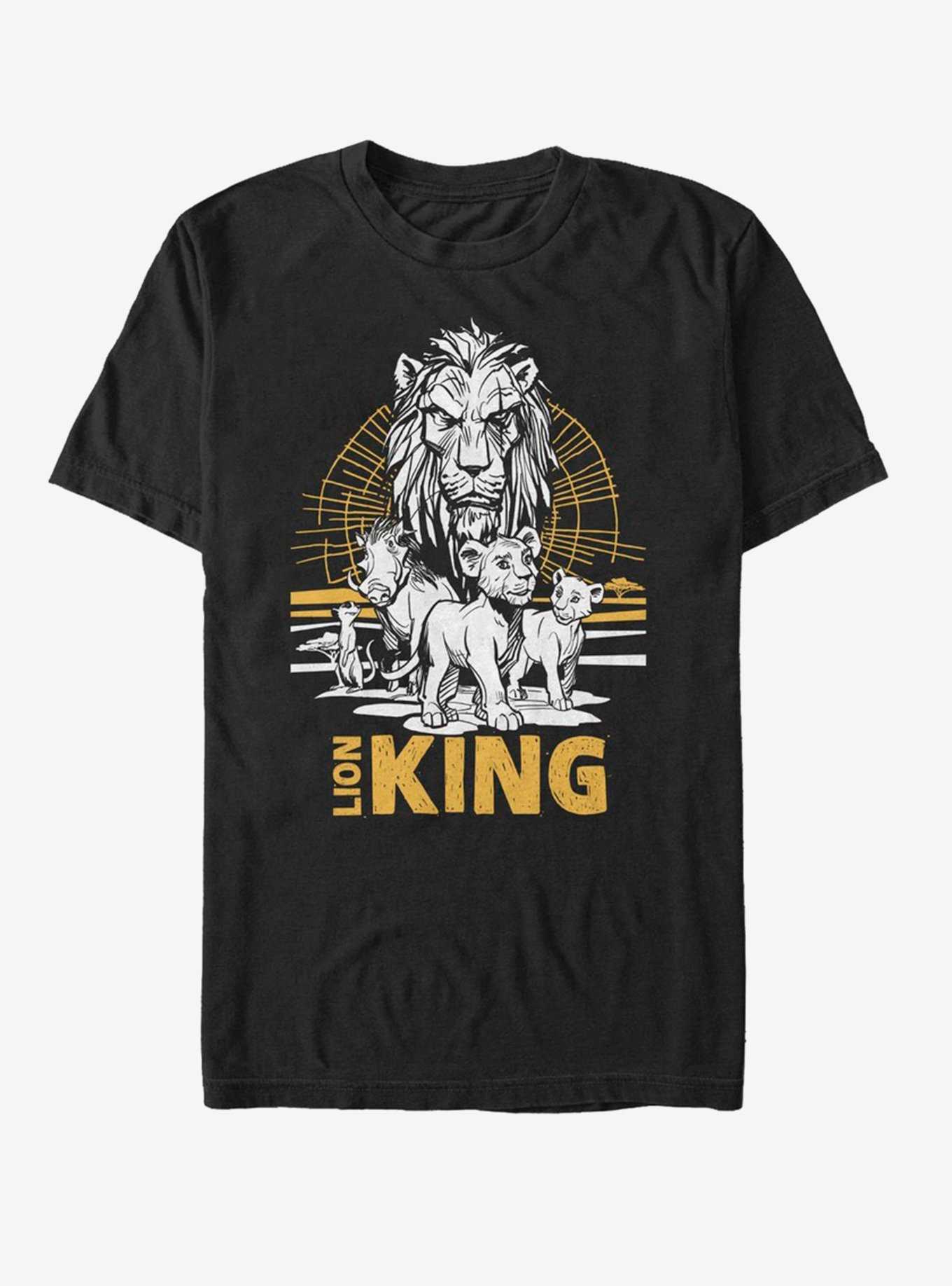 Disney The Lion King 2019 Lion King Group T-Shirt, , hi-res