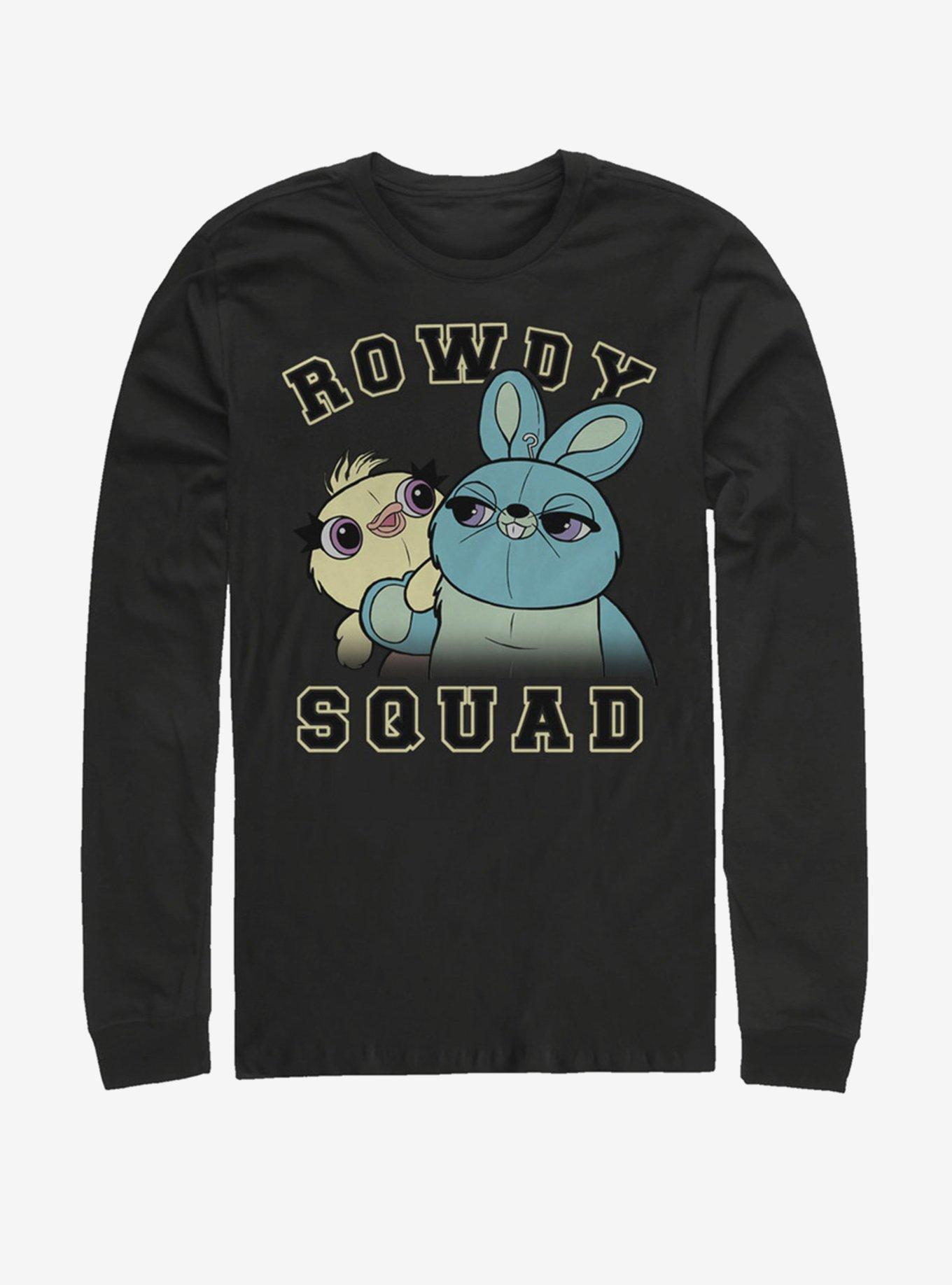 Disney Pixar Toy Story 4 Rowdy Squad Long-Sleeve T-Shirt, BLACK, hi-res