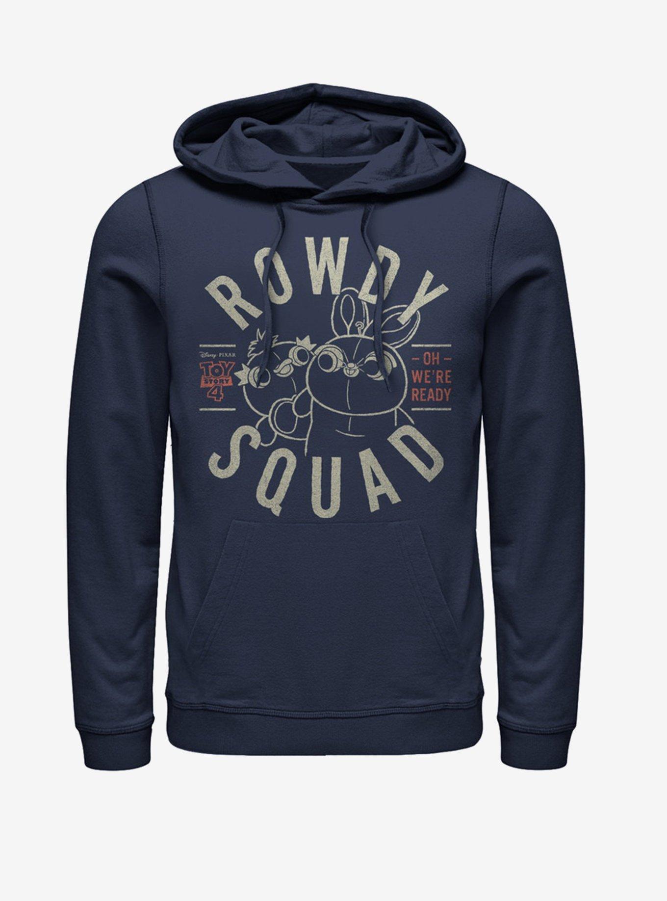 Disney Pixar Toy Story 4 Rowdy Squad Navy Blue Hoodie, , hi-res
