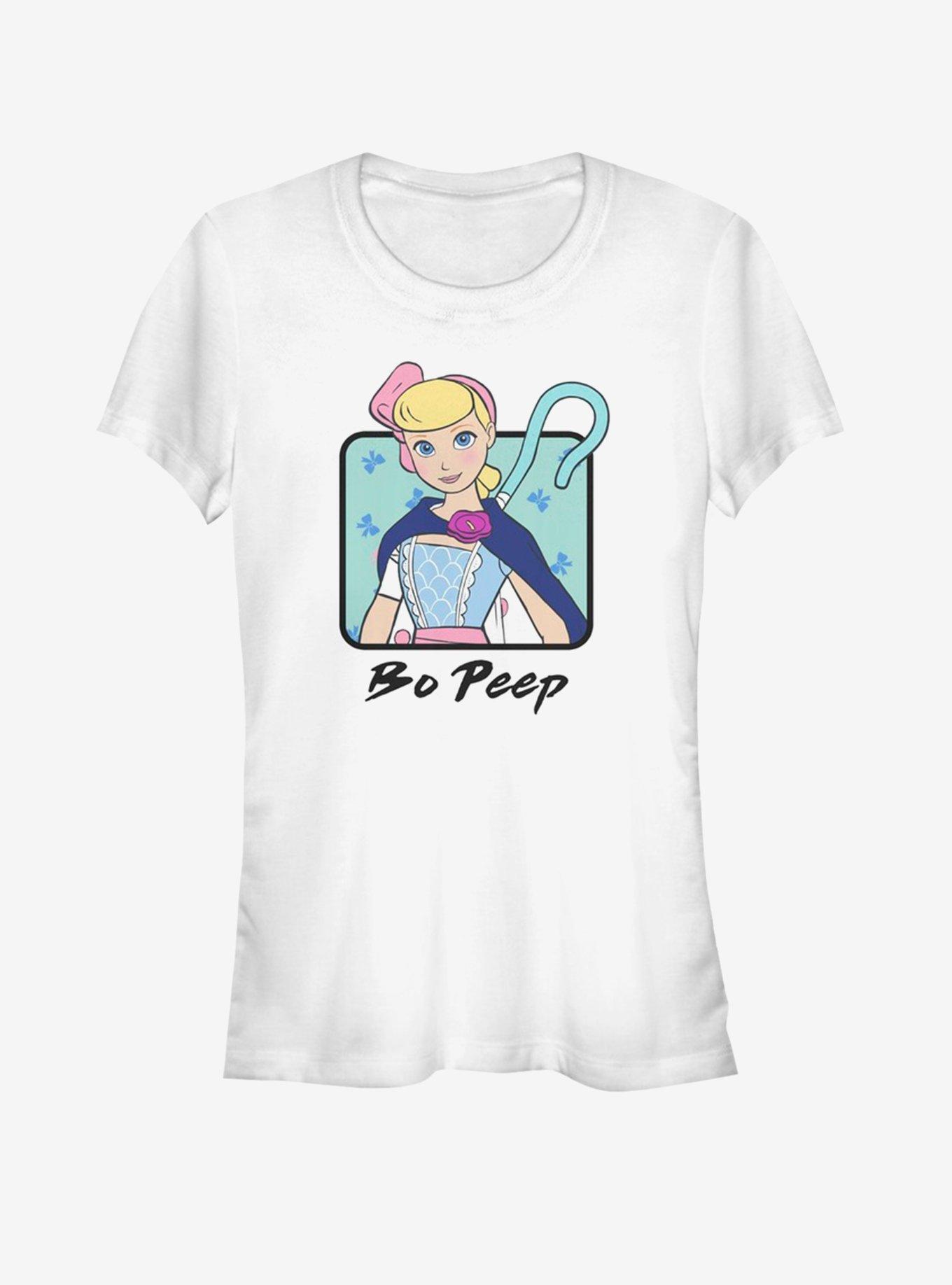 Disney Pixar Toy Story 4 Bo Peep Cloak Girls White T-Shirt, WHITE, hi-res