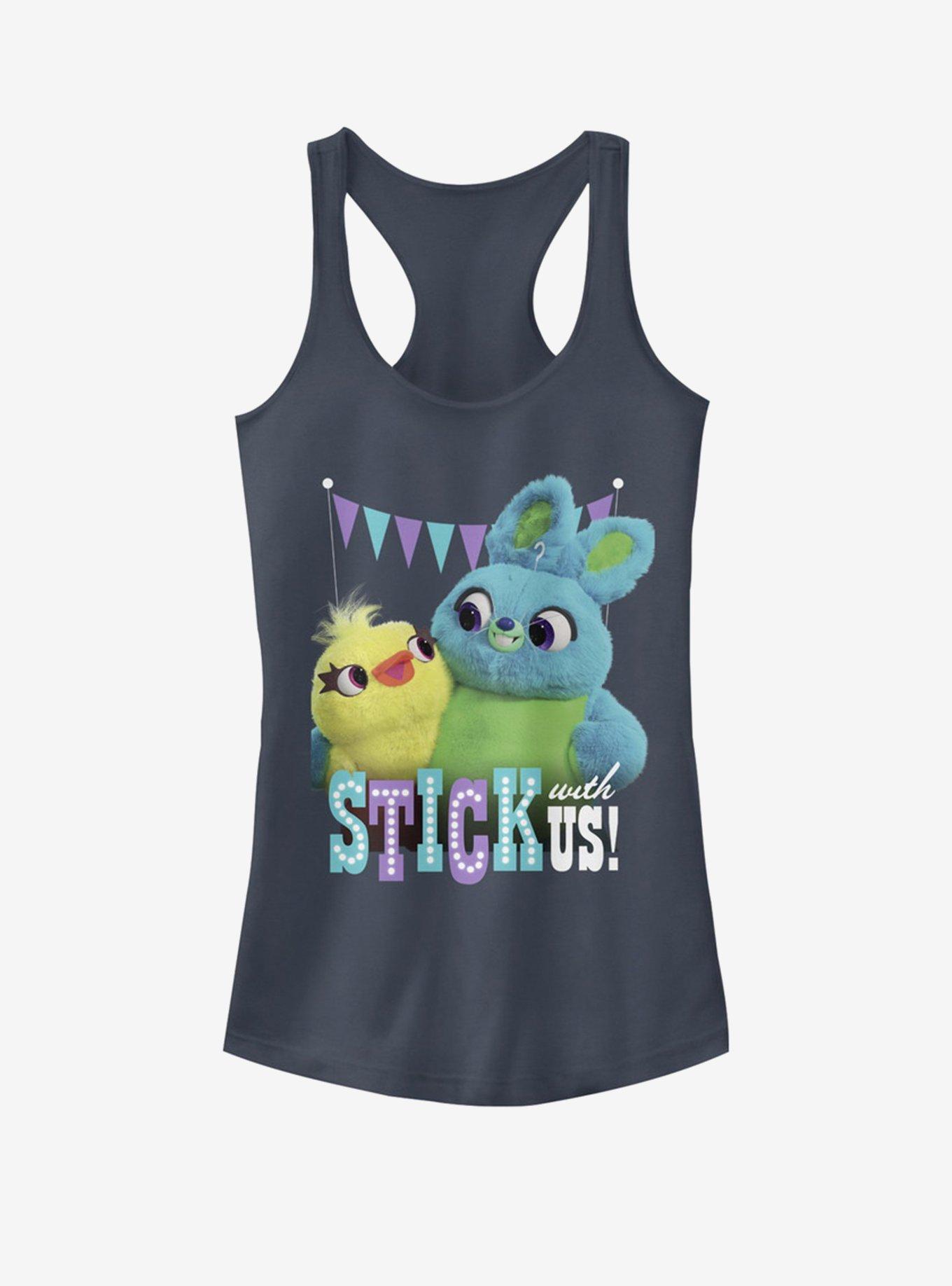 Disney Pixar Toy Story 4 Stick With Us Girls Indigo Tank Top, INDIGO, hi-res
