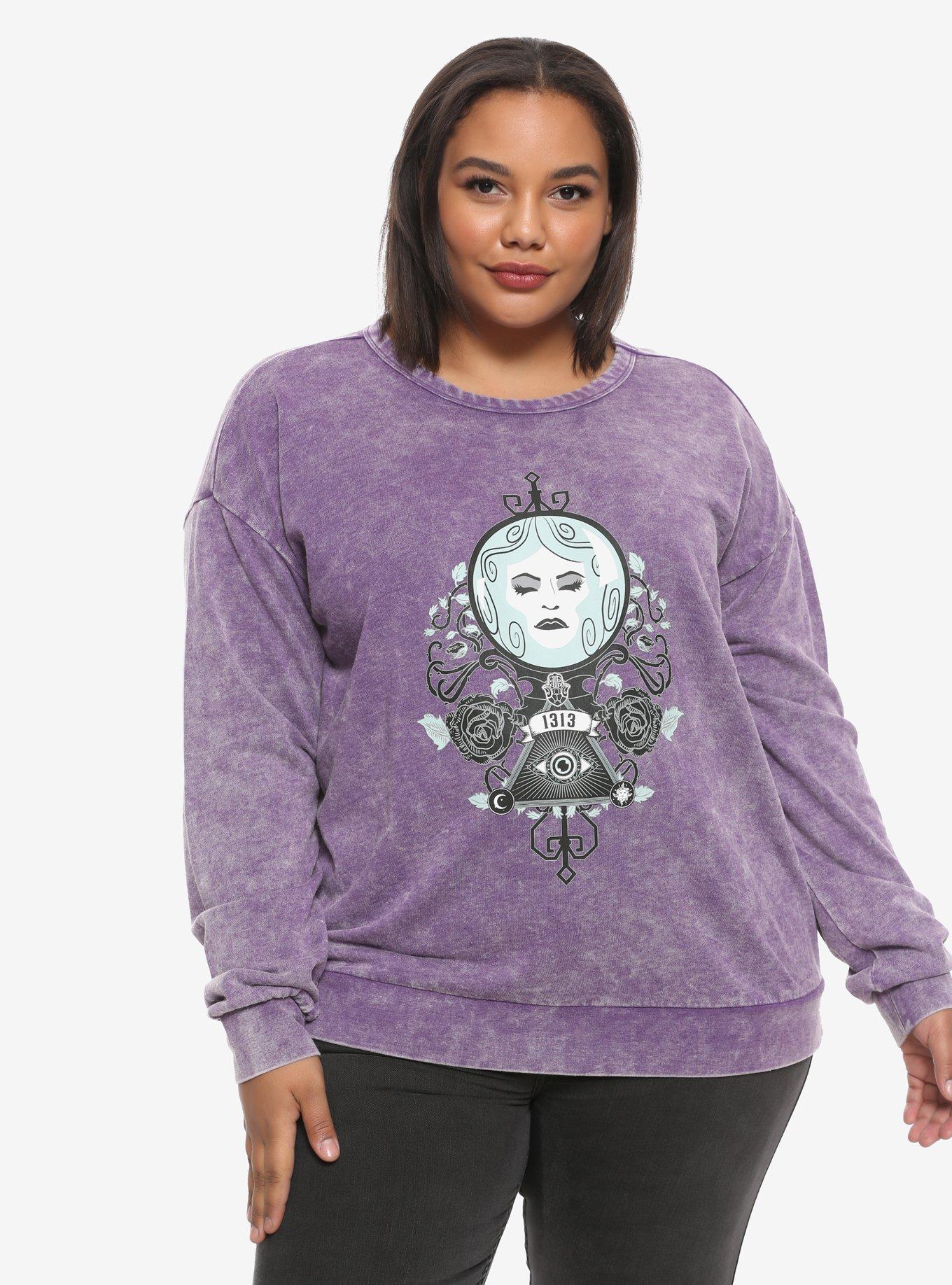Her Universe Disney The Haunted Mansion Madame Leota Sweatshirt Plus Size, MULTI, hi-res
