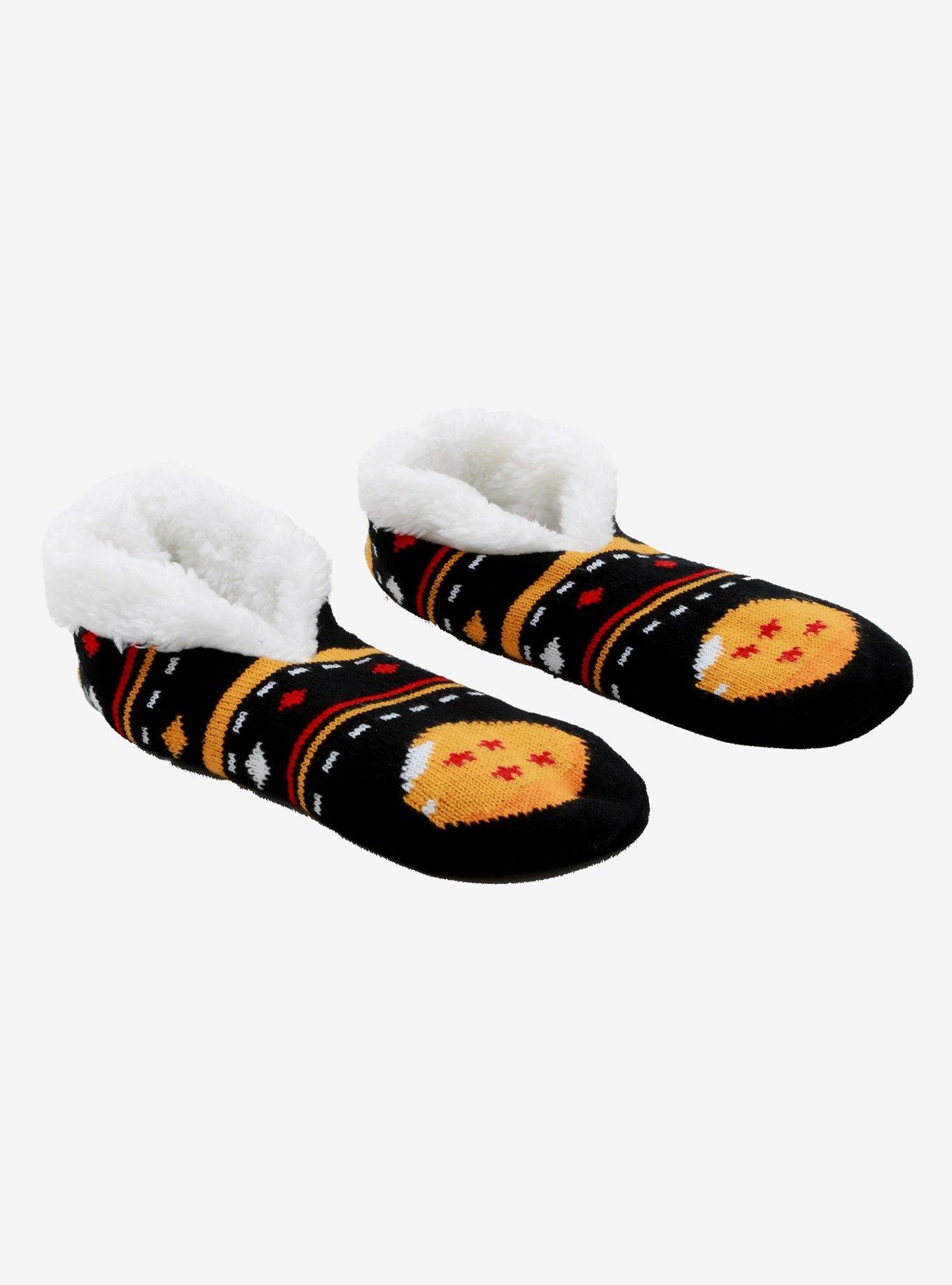 Dragon Ball Z Dragon Ball Slipper Socks - BoxLunch Exclusive, , hi-res