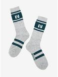 My Hero Academia Embroidered Icon Striped Crew Socks - BoxLunch Exclusive, , hi-res