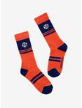 Dragon Ball Z Embroidered Icon Stripe Crew Socks - BoxLunch Exclusive, , hi-res