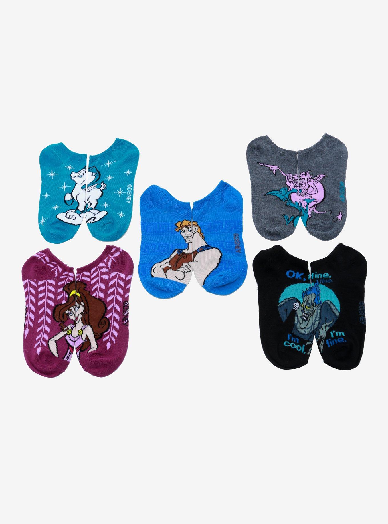 Disney Hercules Characters Ankle Sock Set, , hi-res