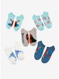 Disney Moana Island Girl Ankle Sock Set - BoxLunch Exclusive, , hi-res