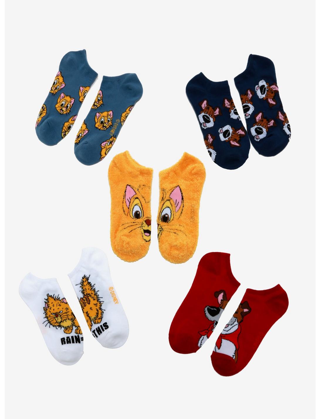 Disney Oliver & Company Ankle Sock Set - BoxLunch Exclusive, , hi-res