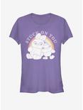 Disney Pixar Toy Story 4 Rainbow Pals Girls Purple T-Shirt, PURPLE, hi-res