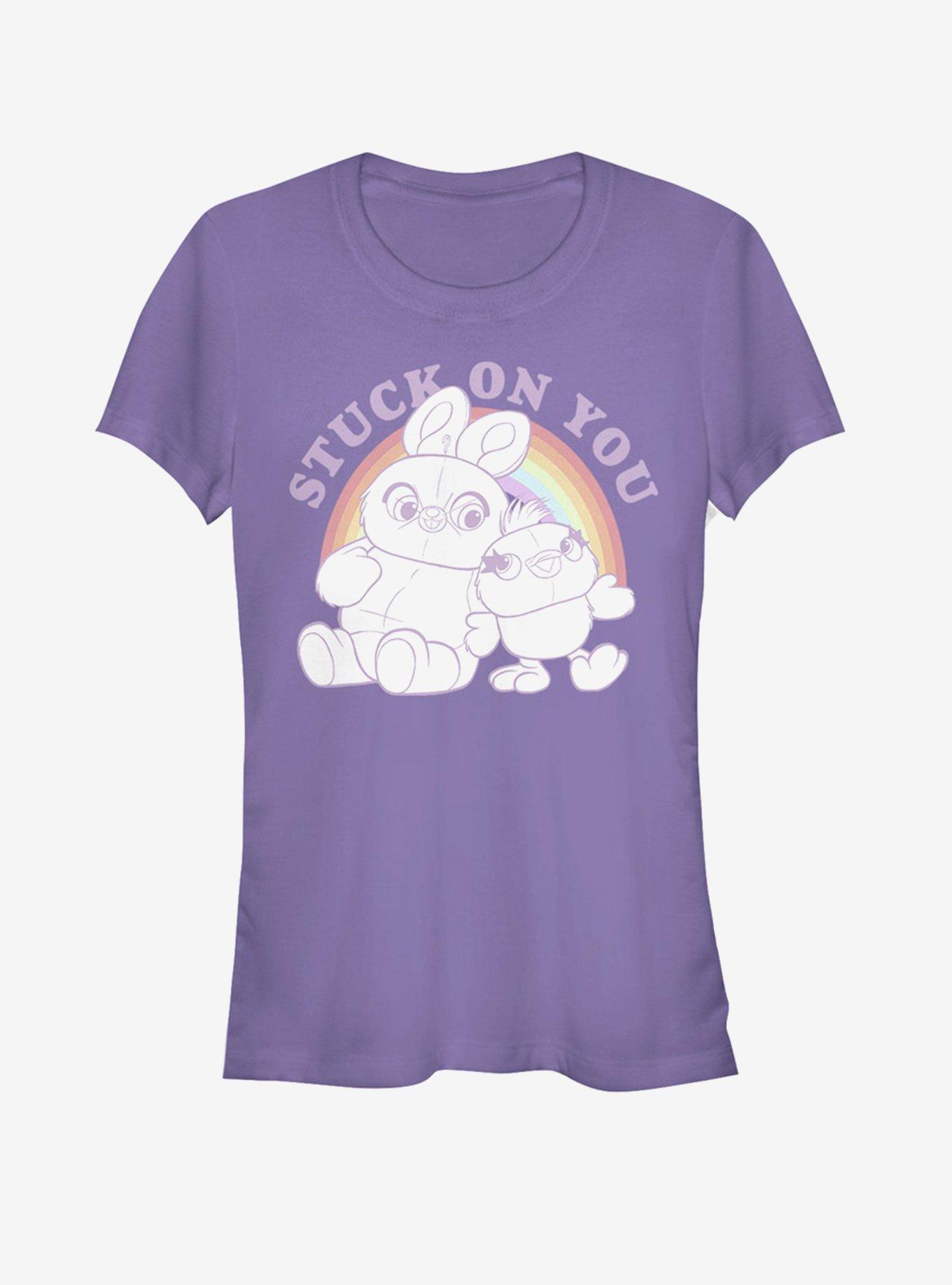 Disney Pixar Toy Story 4 Rainbow Pals Girls Purple T-Shirt, PURPLE, hi-res
