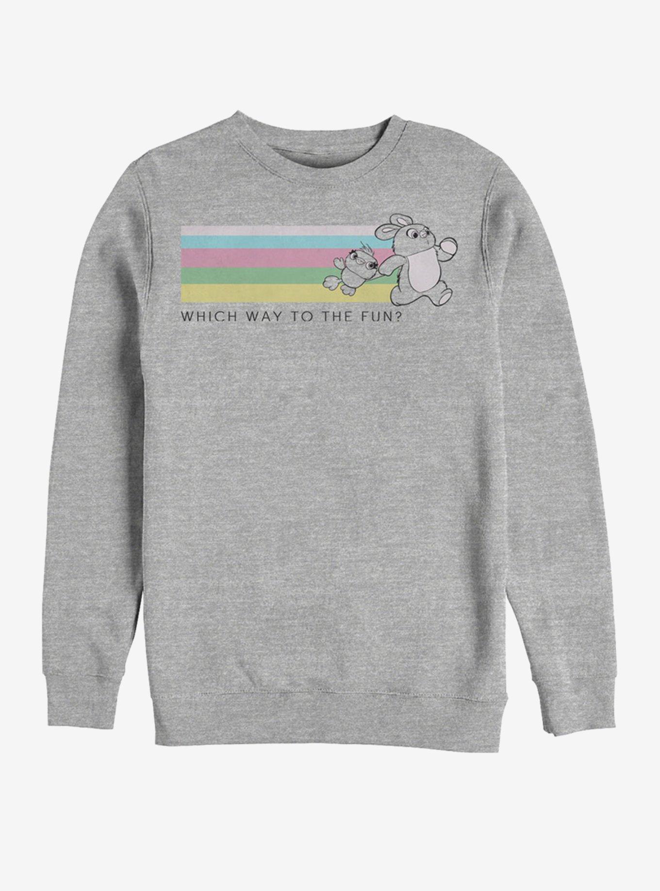 Disney Pixar Toy Story 4 Which Way To Fun Heathered Sweatshirt, , hi-res