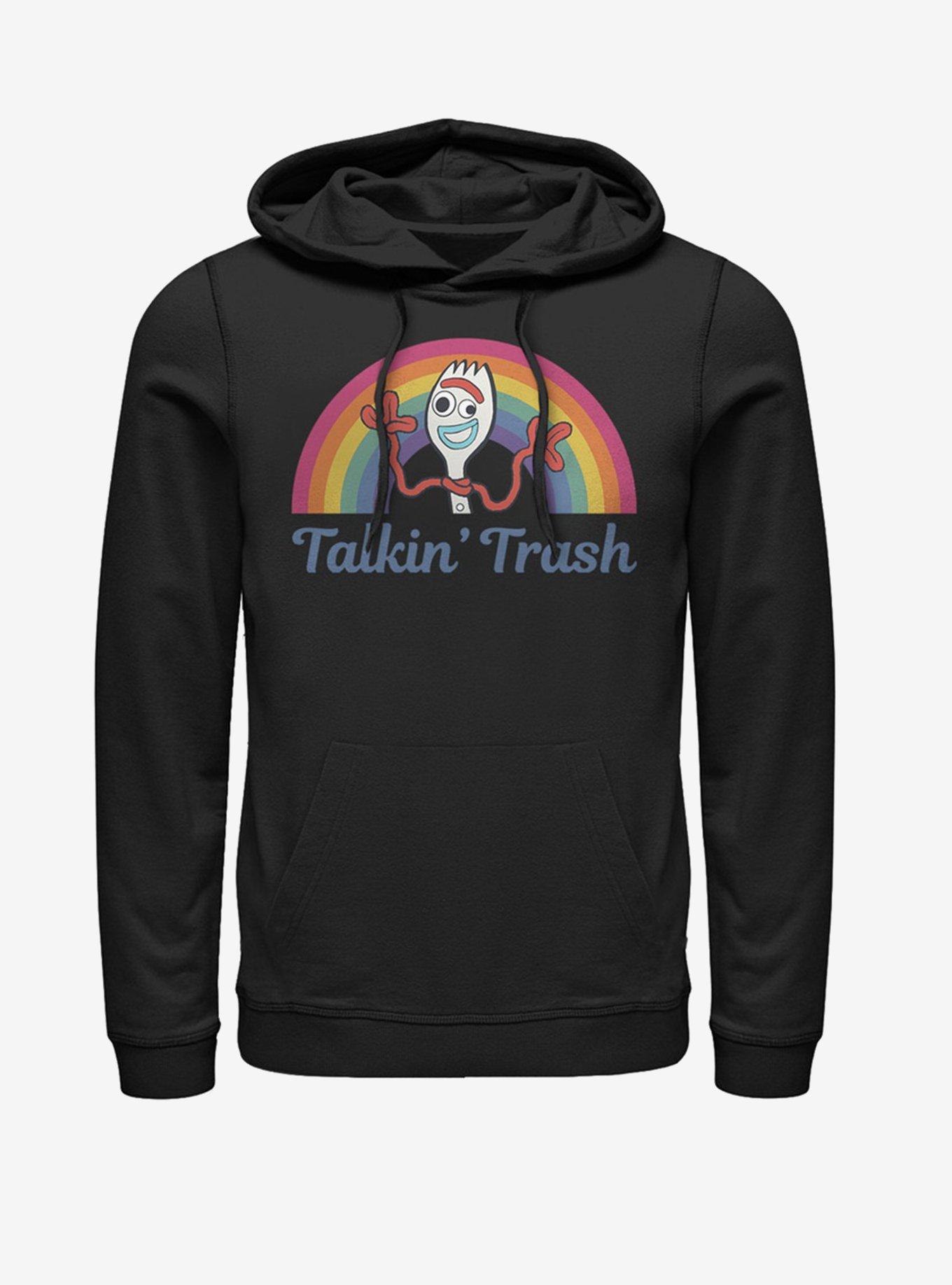 Disney Pixar Toy Story 4 Talkin' Trash Hoodie, BLACK, hi-res