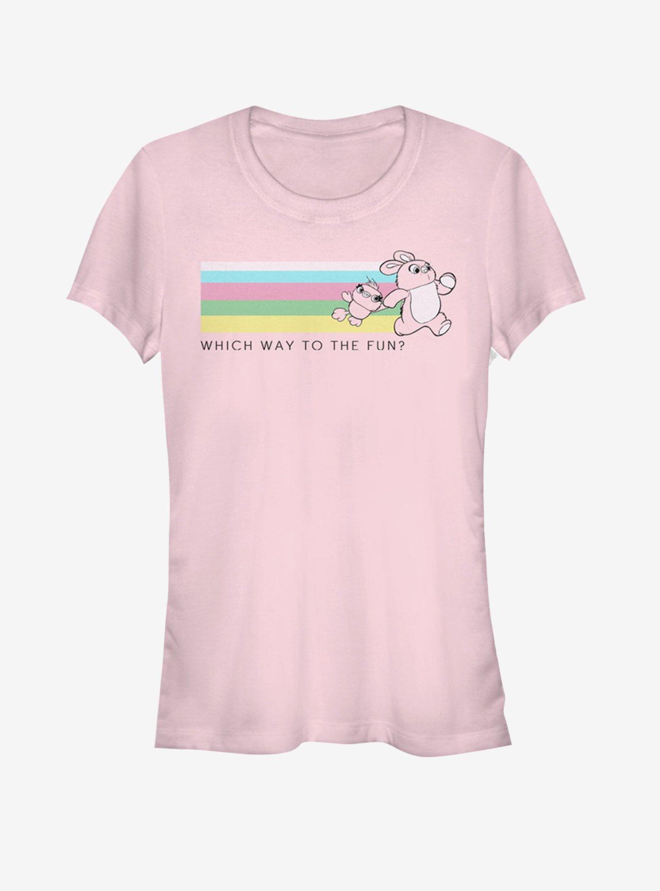 Disney Pixar Toy Story 4 Which Way To Fun Girls Light Pink T-Shirt, , hi-res