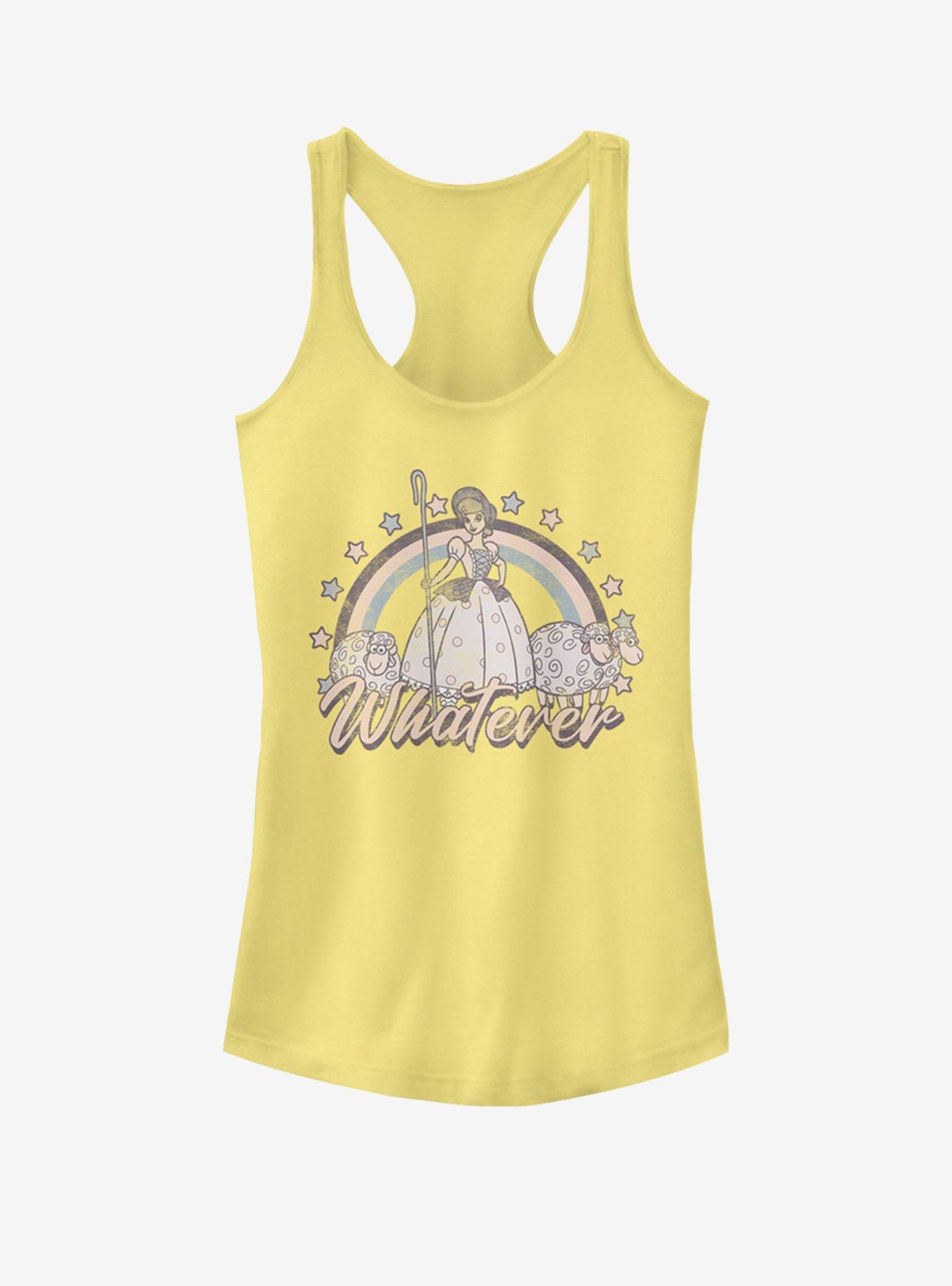 Disney Pixar Toy Story 4 Rain Bo Peep Girls Banana Yellow Tank Top, BANANA, hi-res