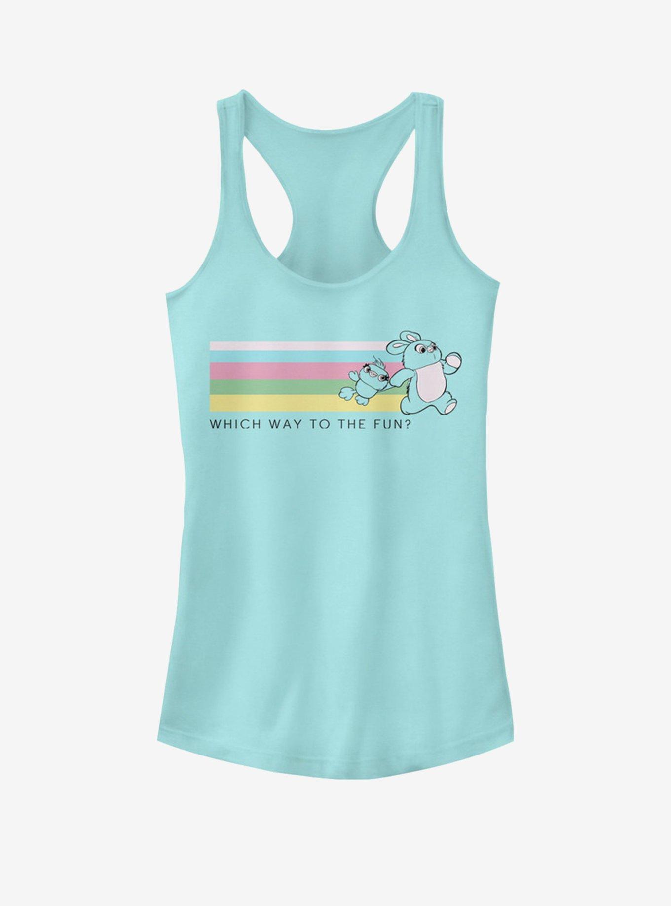 Disney Pixar Toy Story 4 Which Way To Fun Girls Cancun Blue Tank Top, CANCUN, hi-res