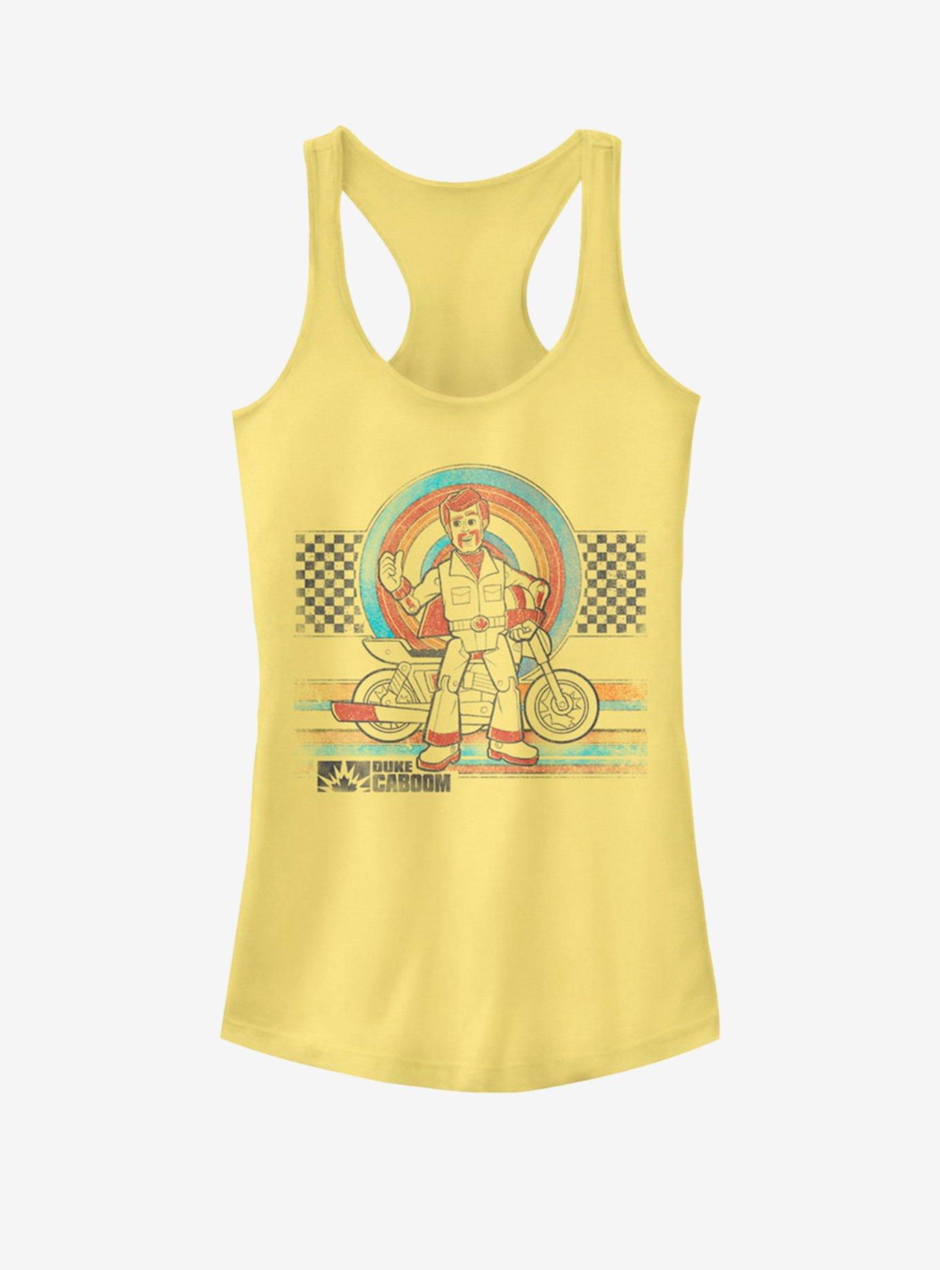 Disney Pixar Toy Story 4 Ride 4 Lyfe Girls Banana Yellow Tank Top, , hi-res