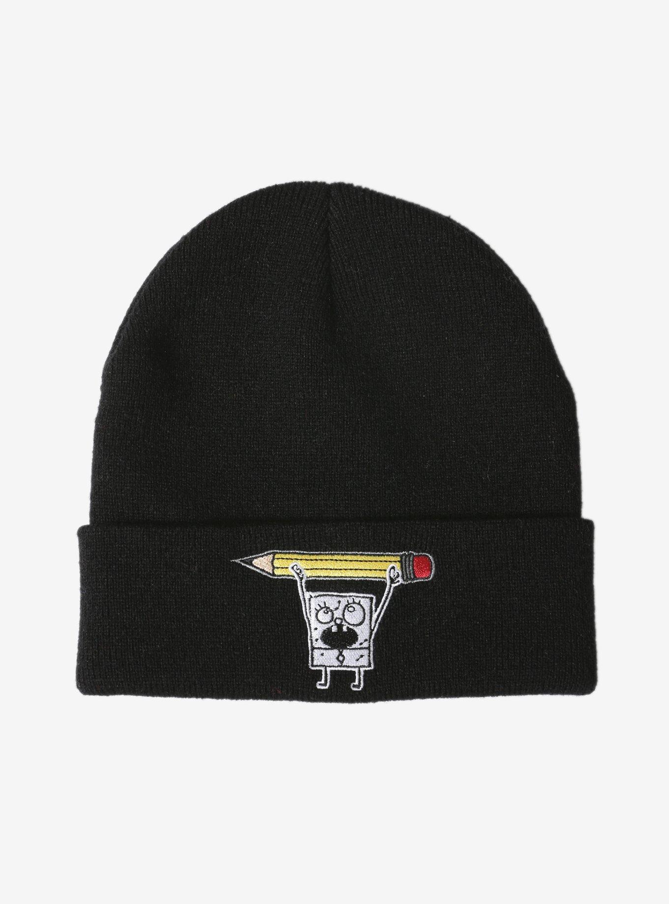 SpongeBob SquarePants DoodleBob Cuff Beanie - BoxLunch Exclusive, , hi-res