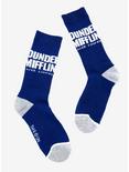 The Office Dunder Mifflin Crew Socks, , hi-res