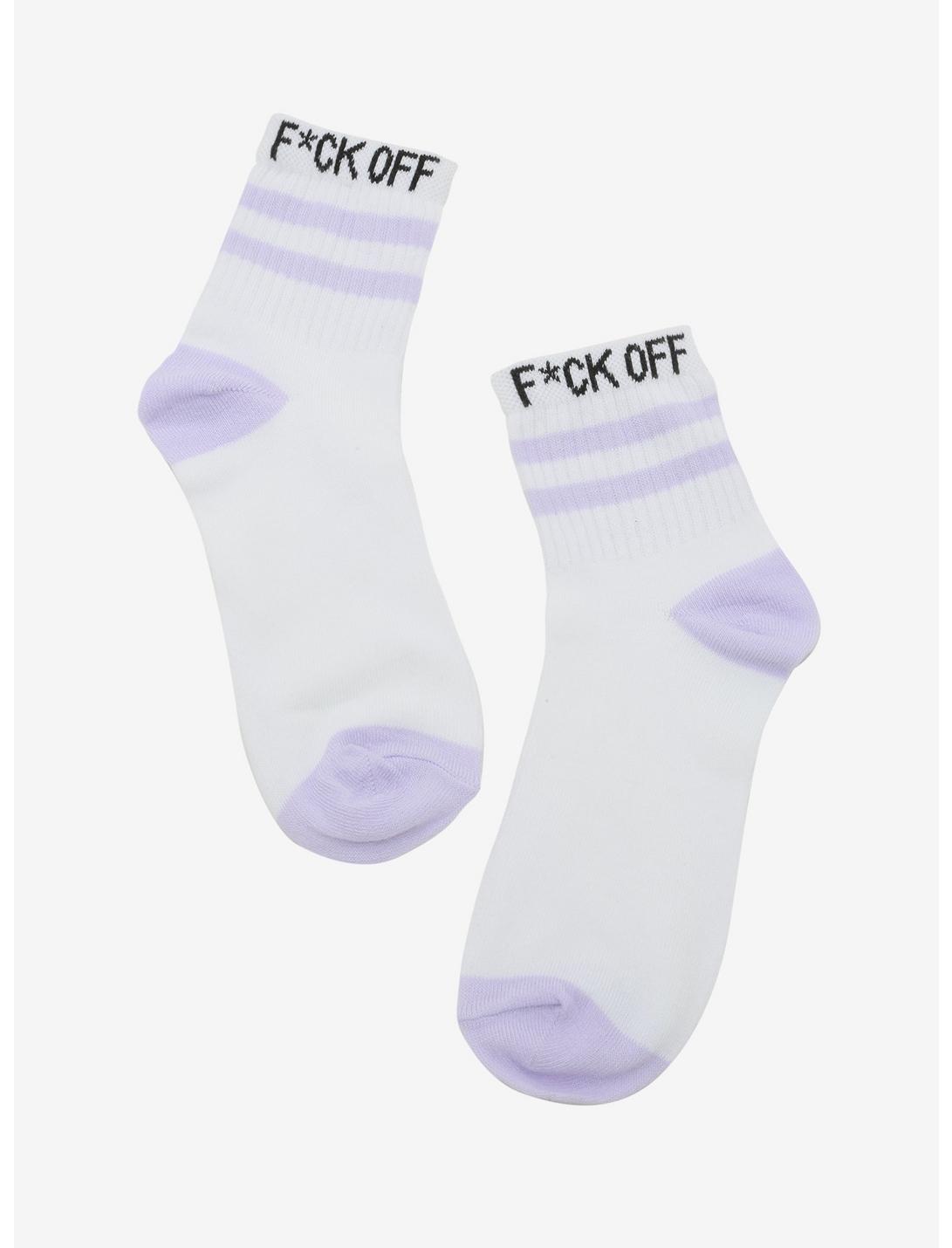 F*ck Off Ankle Socks, , hi-res