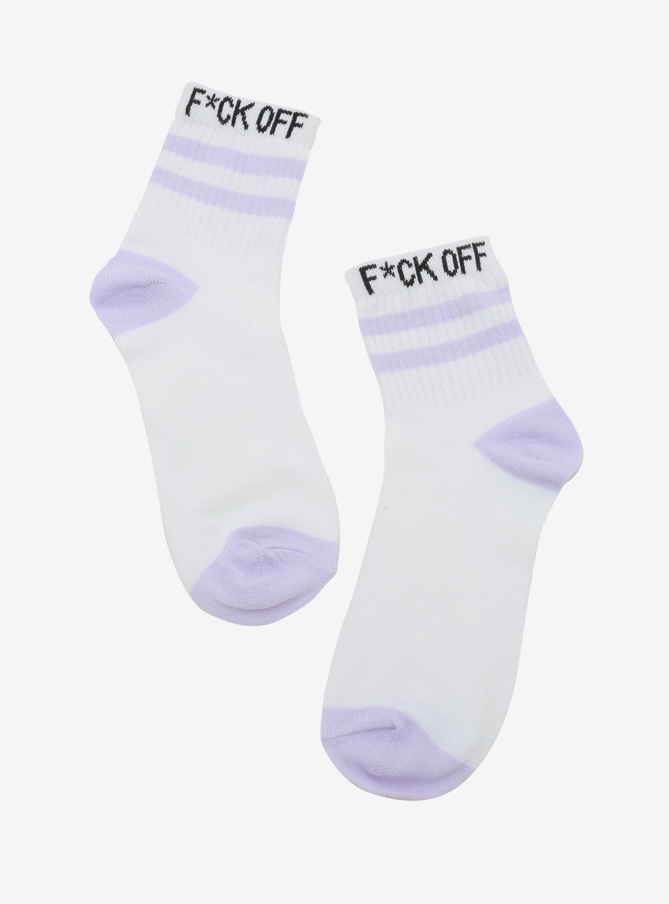 F*ck Off Ankle Socks, , hi-res