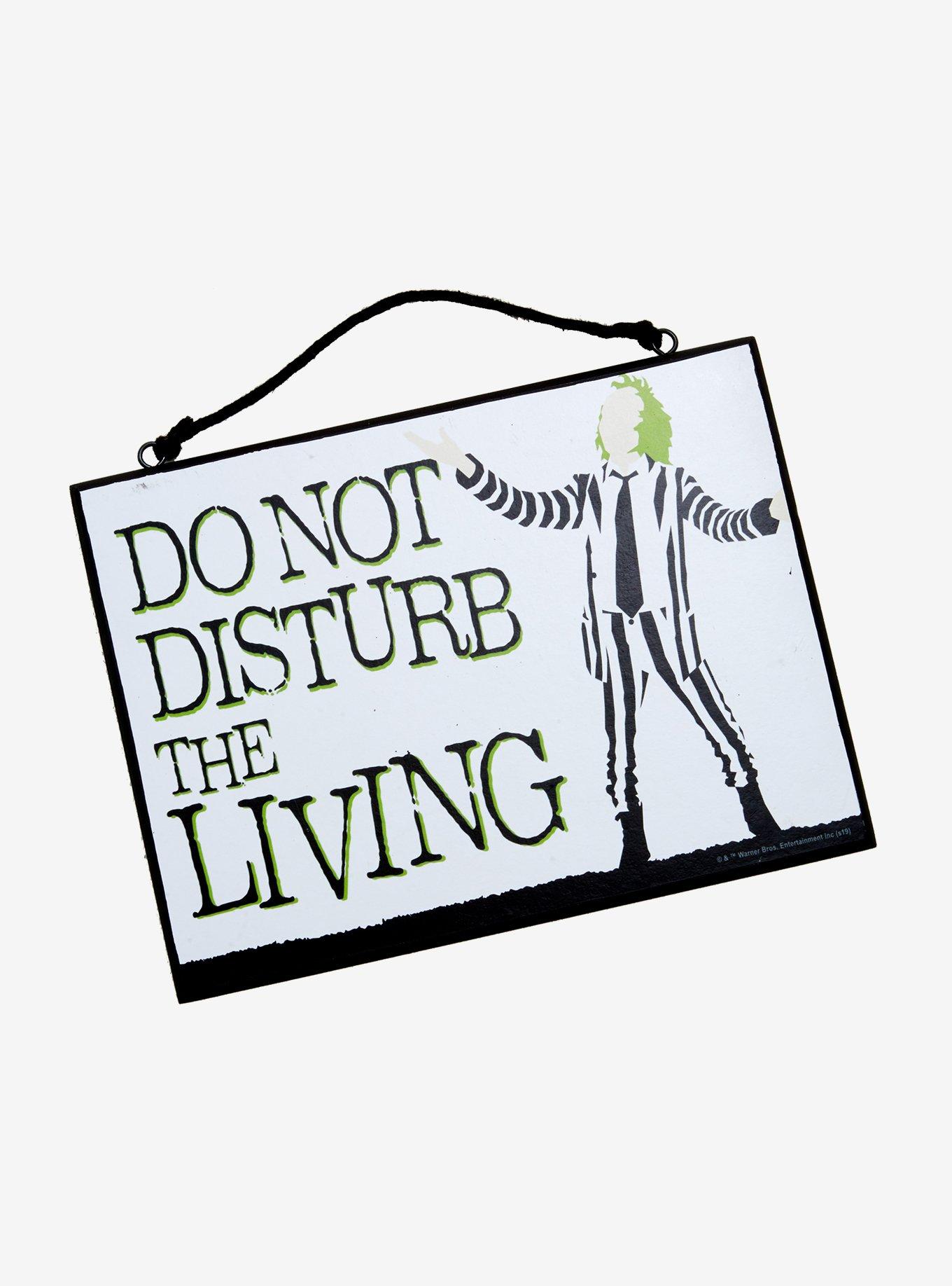 Beetlejuice Reversible Door Sign, , hi-res