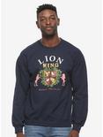 Disney The Lion King One True King Collegiate Crewneck - BoxLunch Exclusive, BLUE, hi-res