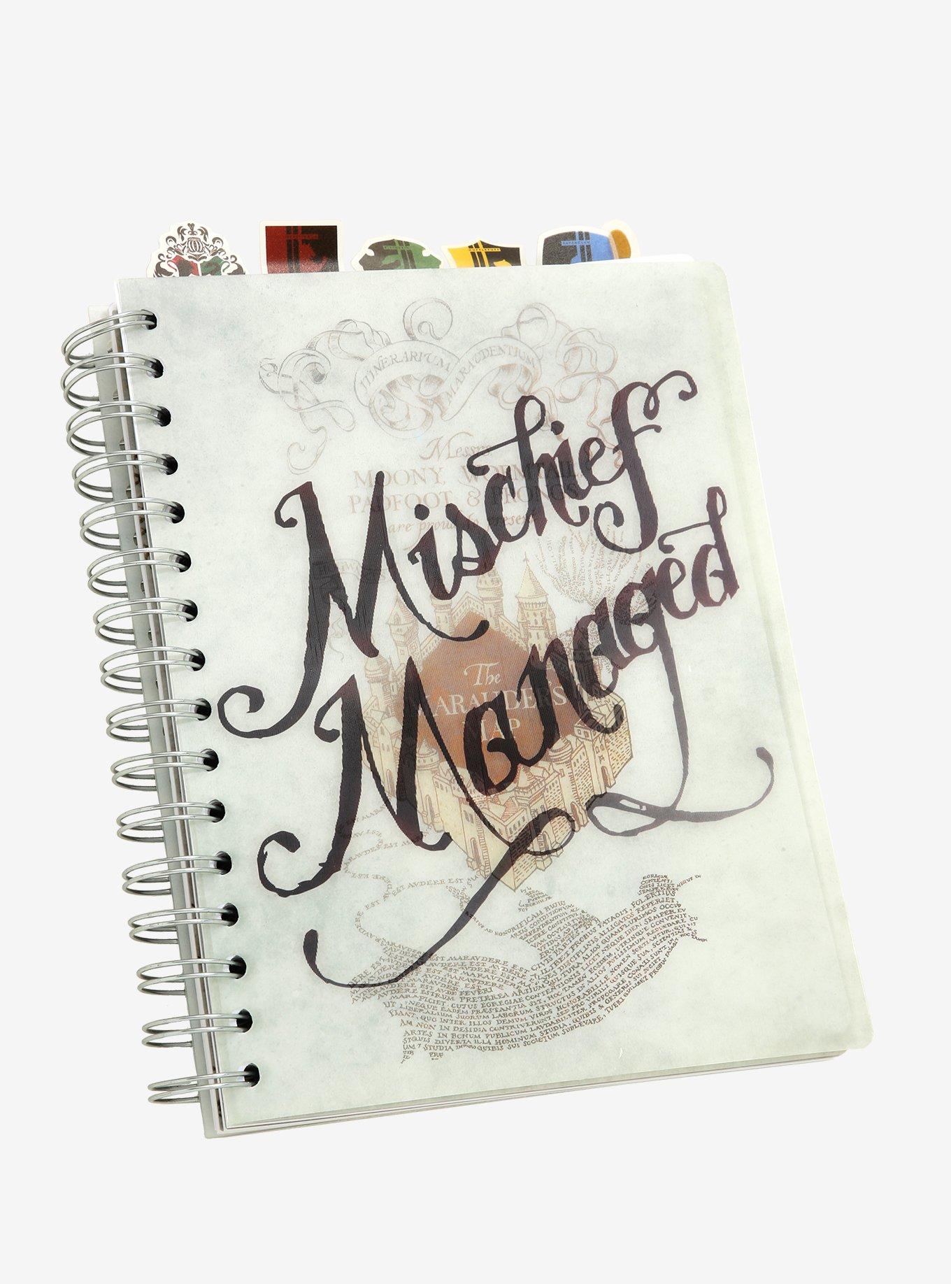 Harry Potter Marauder's Map Tabbed Journal, , hi-res