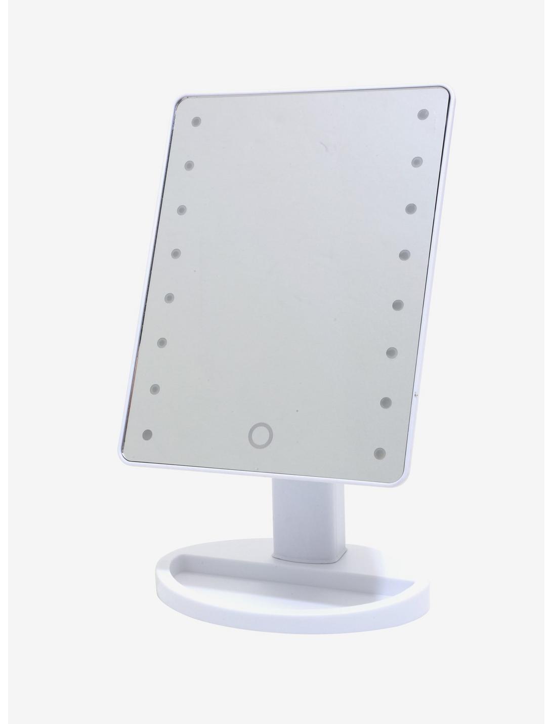 White Light-Up LED Vanity Mirror, , hi-res