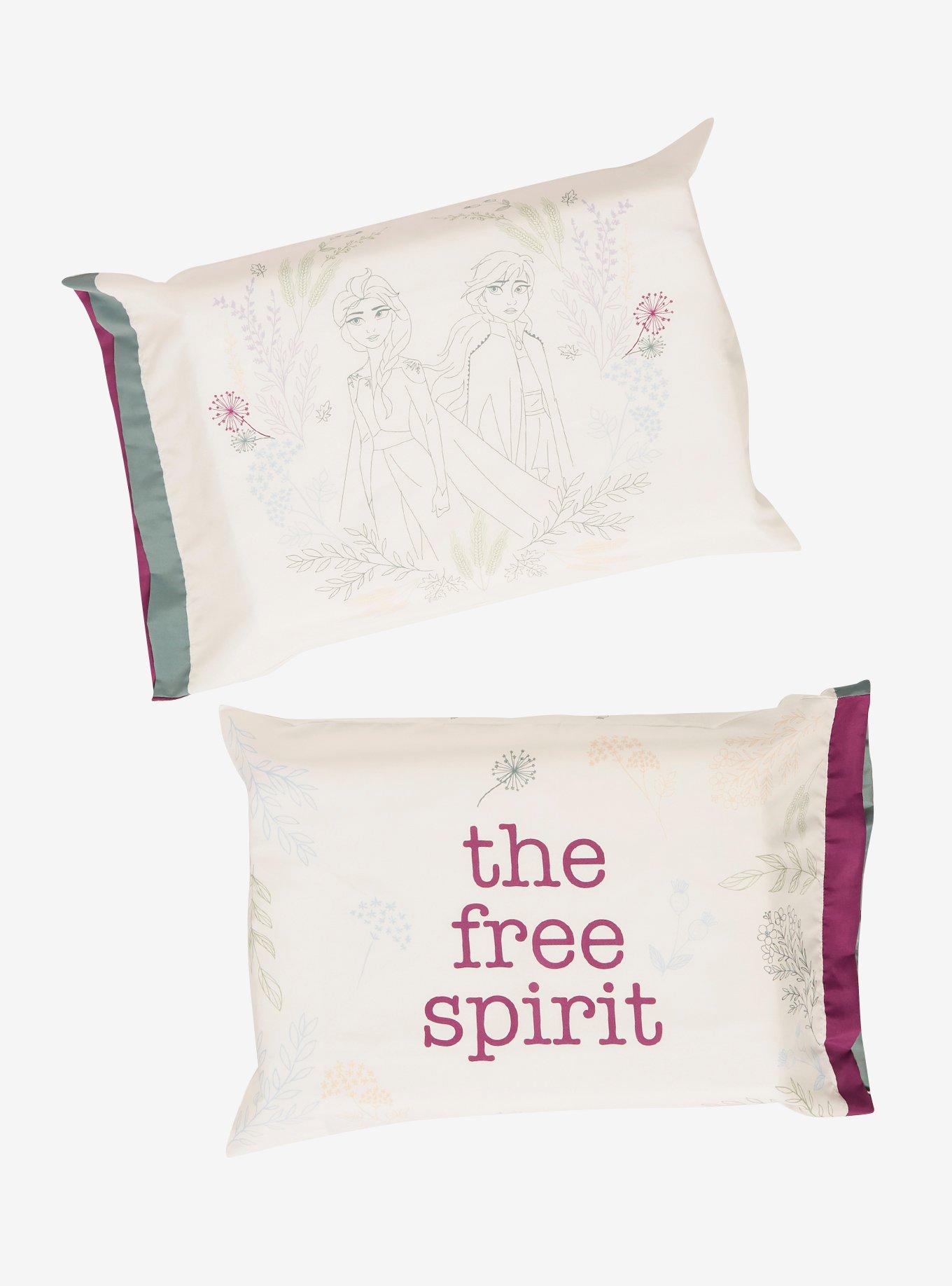 Disney Frozen 2 Floral Pillowcase Set, , hi-res