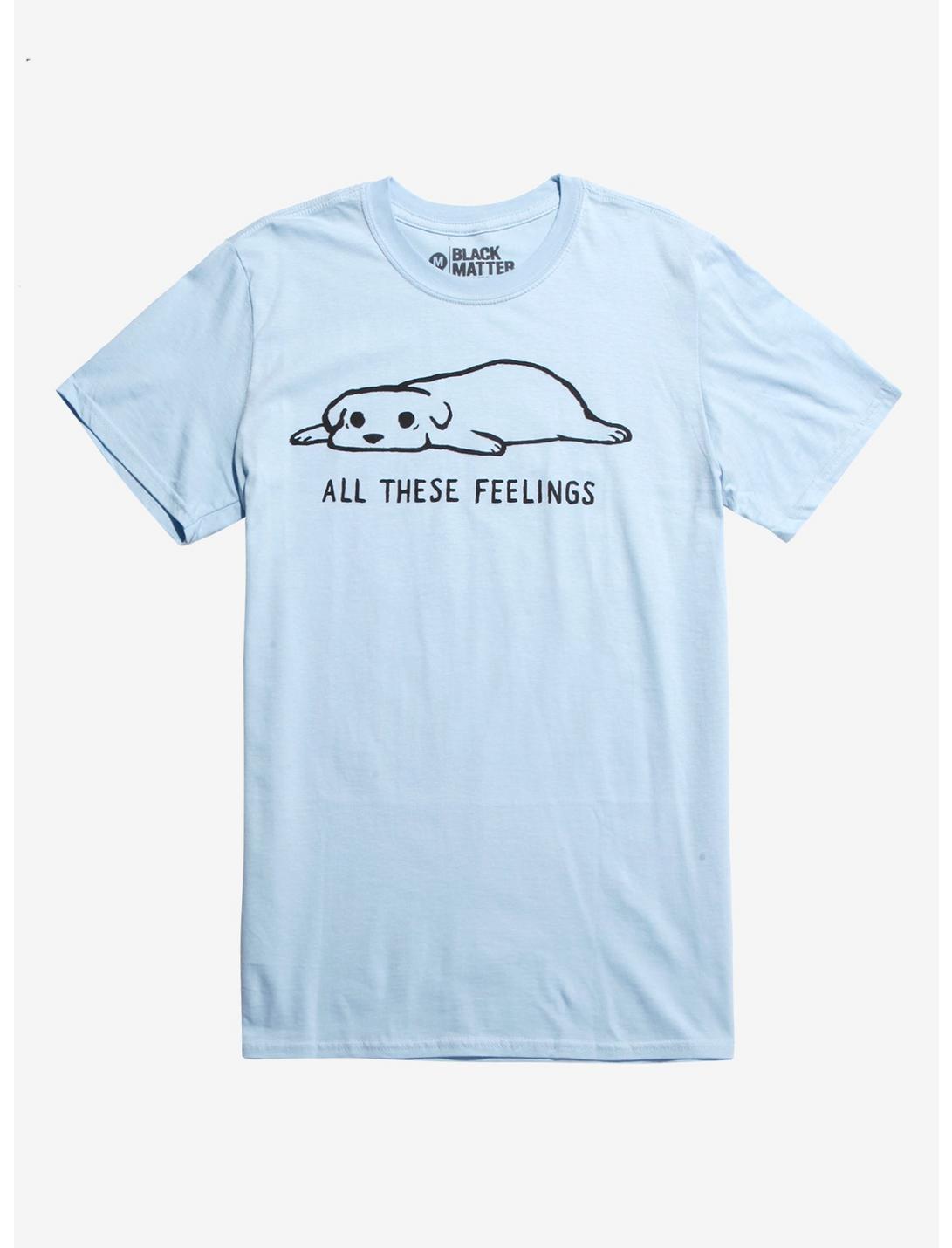 All These Feelings T-Shirt, WHITE, hi-res