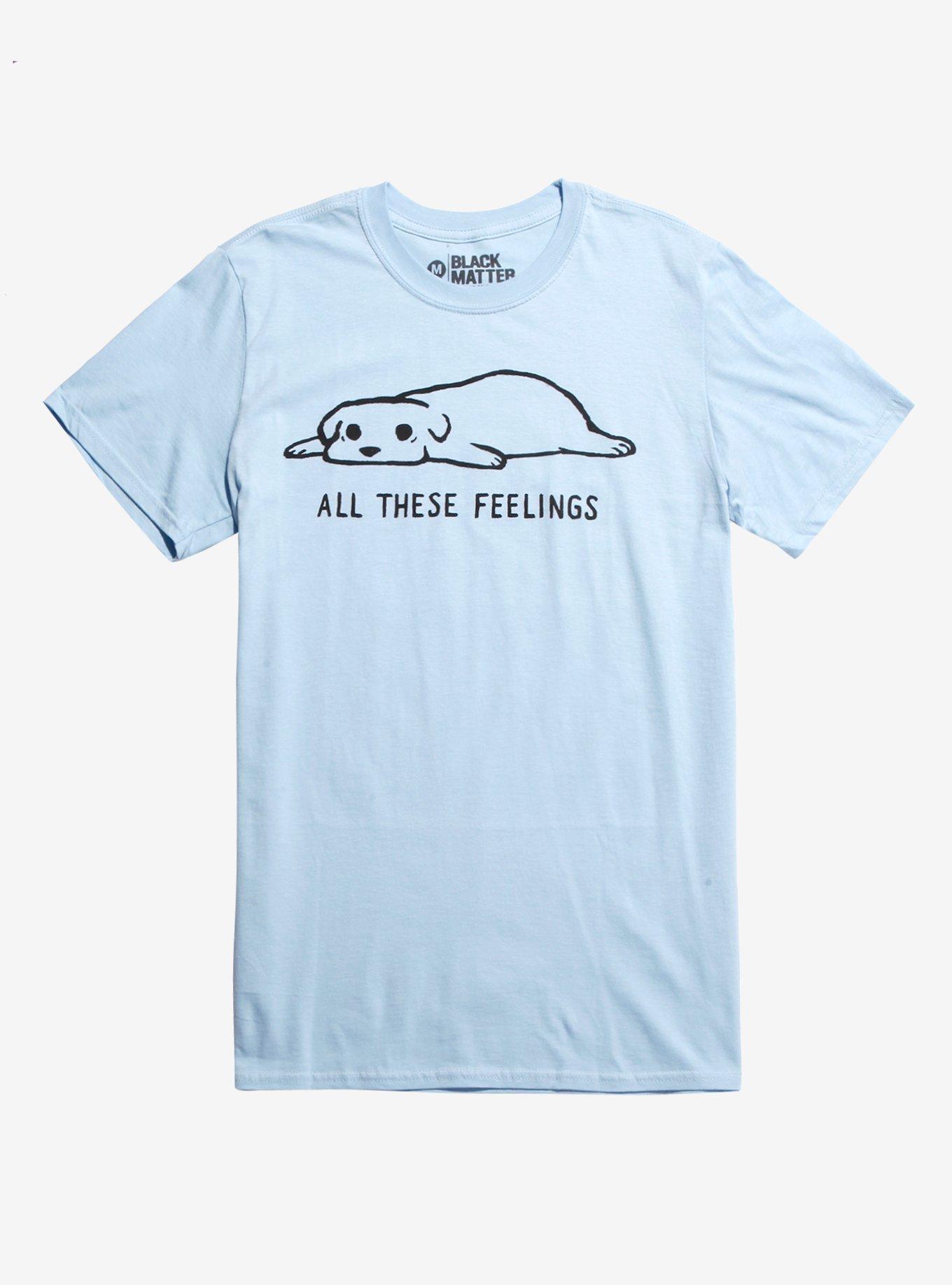 All These Feelings T-Shirt, WHITE, hi-res