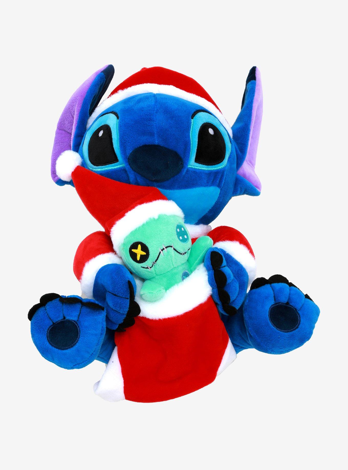 Disney Lilo & Stitch Santa Stitch & Scrump Plush