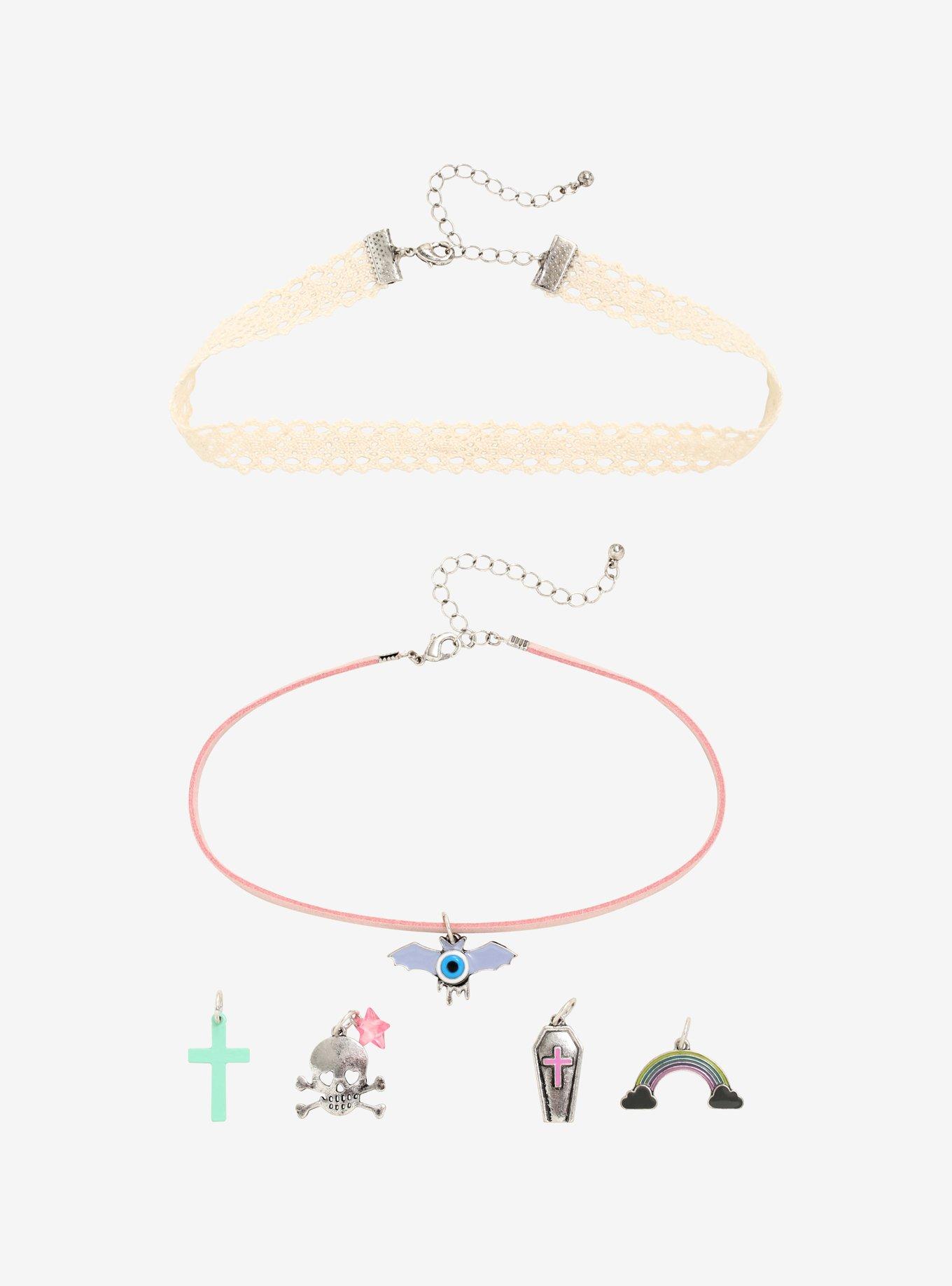 Cute & Creepy Interchangeable Choker Set, , hi-res