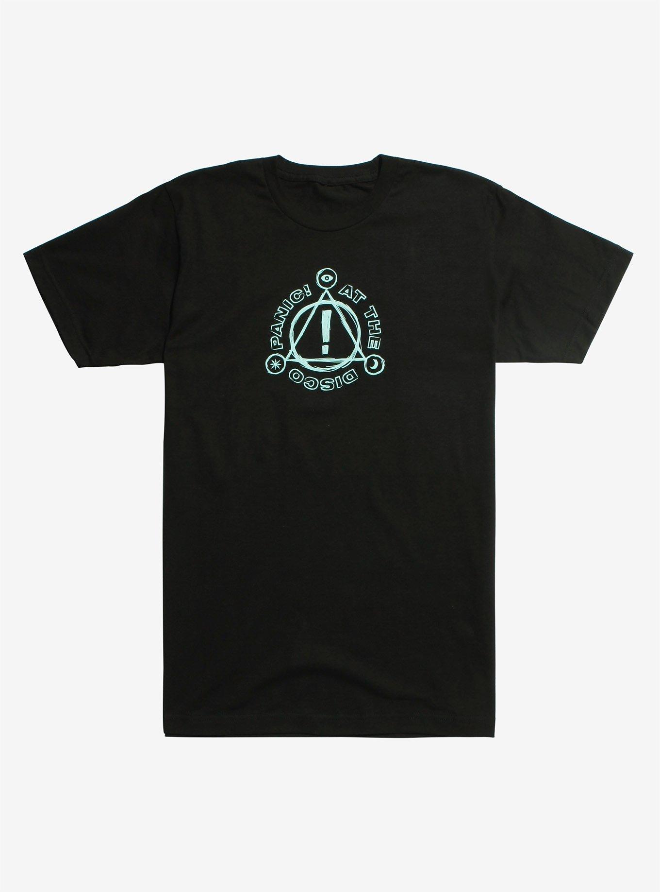 Panic! At The Disco Symbols Logo T-Shirt, BLACK, hi-res