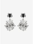 Spiderweb Drop Earrings, , hi-res