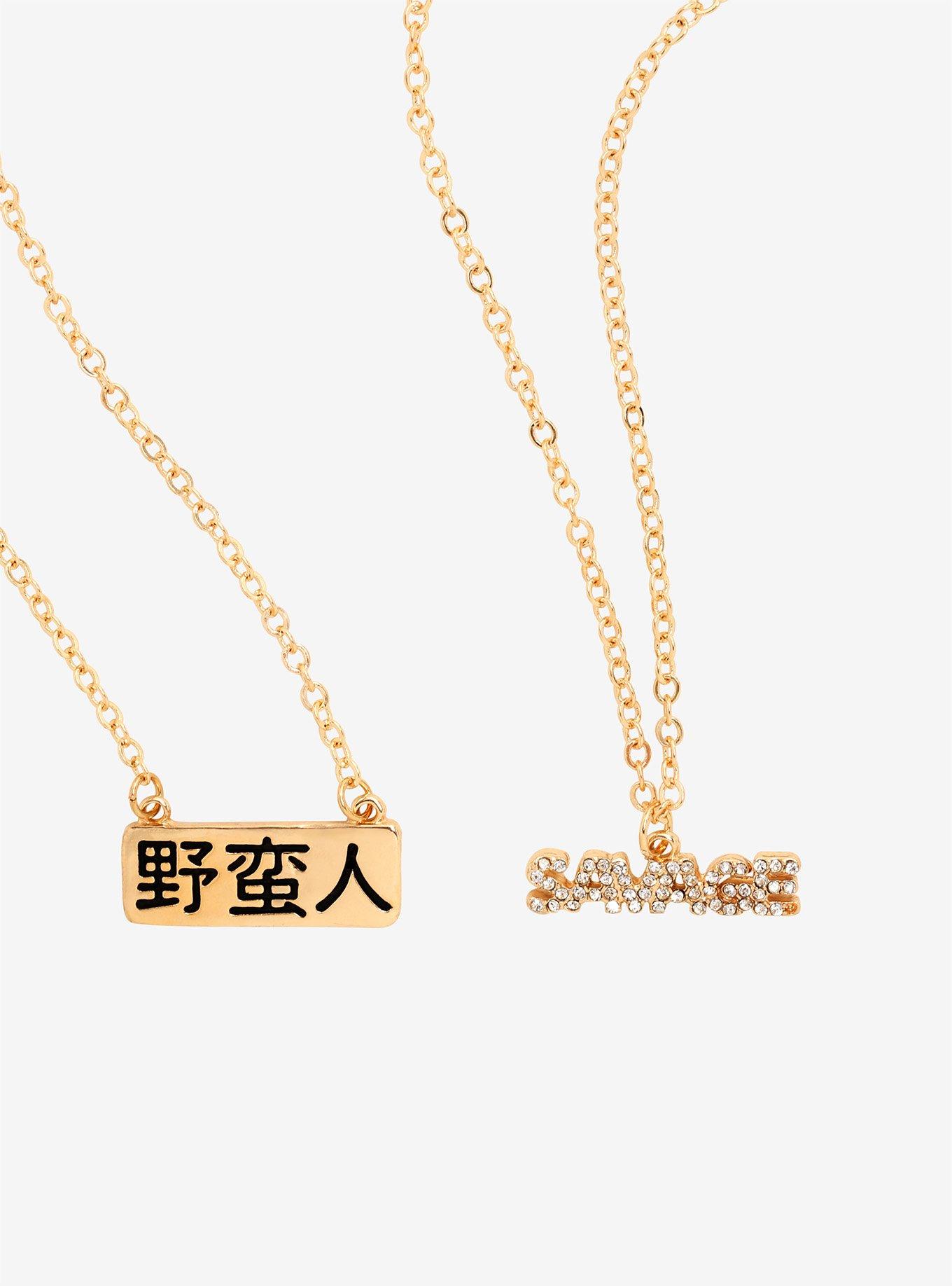 Savage Japanese Necklace Set, , hi-res
