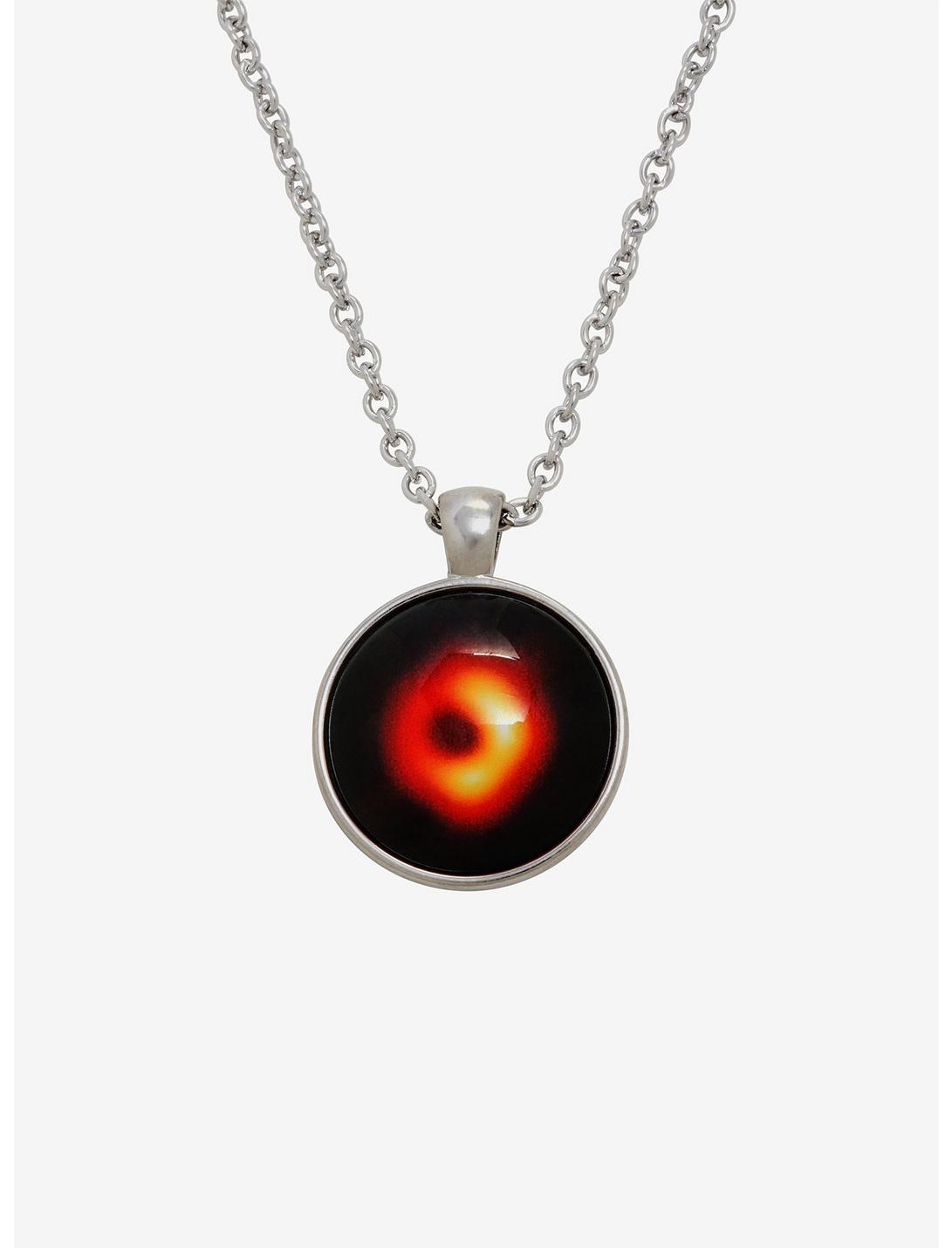 Black Hole Pendant Necklace, , hi-res