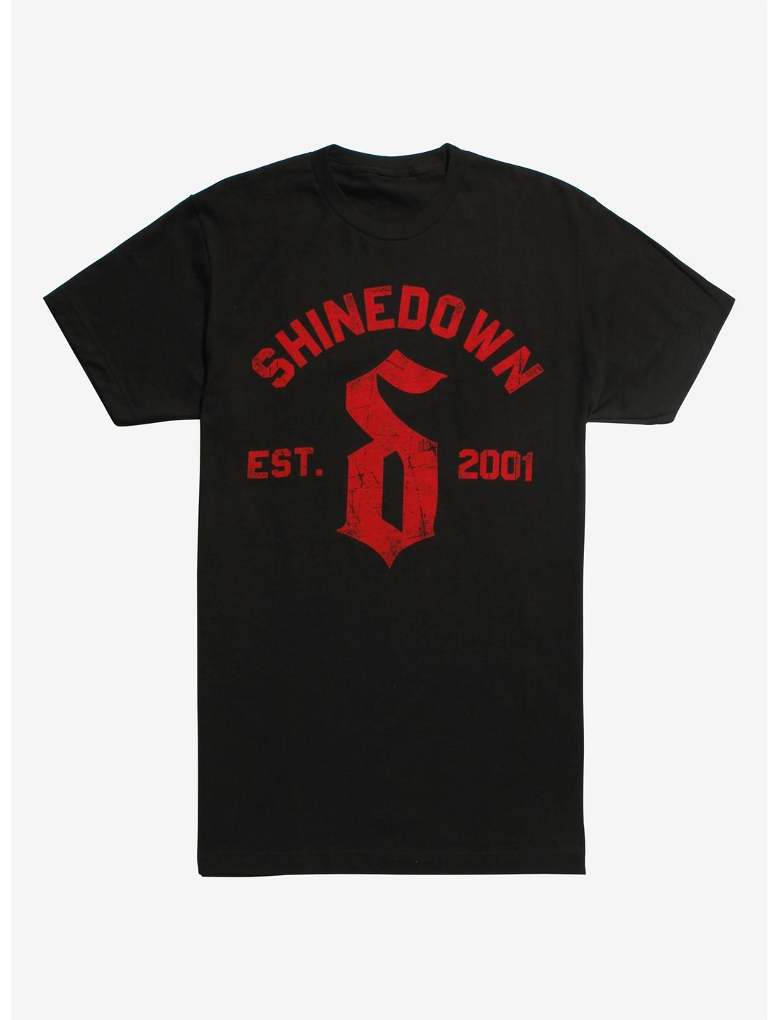 Shinedown Est. 2001 T-Shirt, BLACK, hi-res