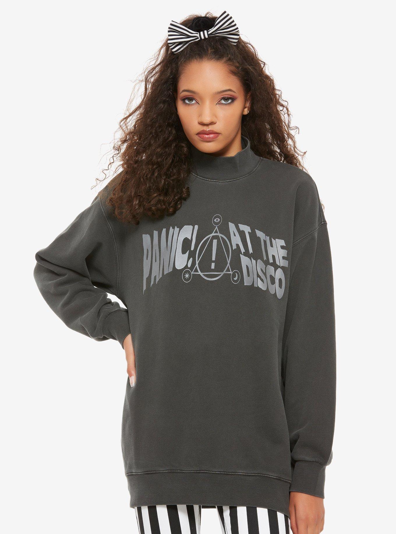 Panic At The Disco Mock Neck Girls Sweatshirt