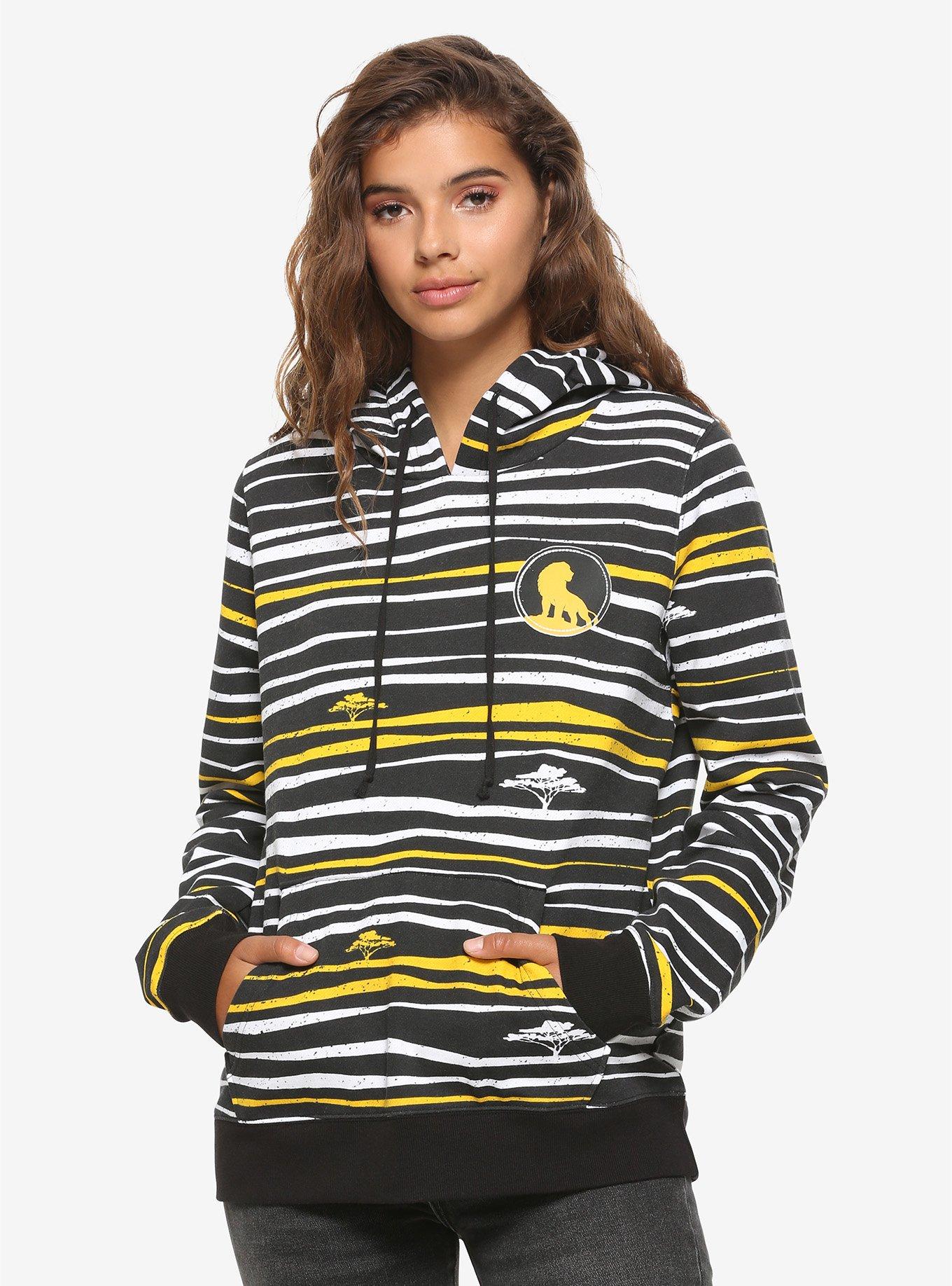 Disney The Lion King Sahara Stripe Girls Hoodie | Hot Topic