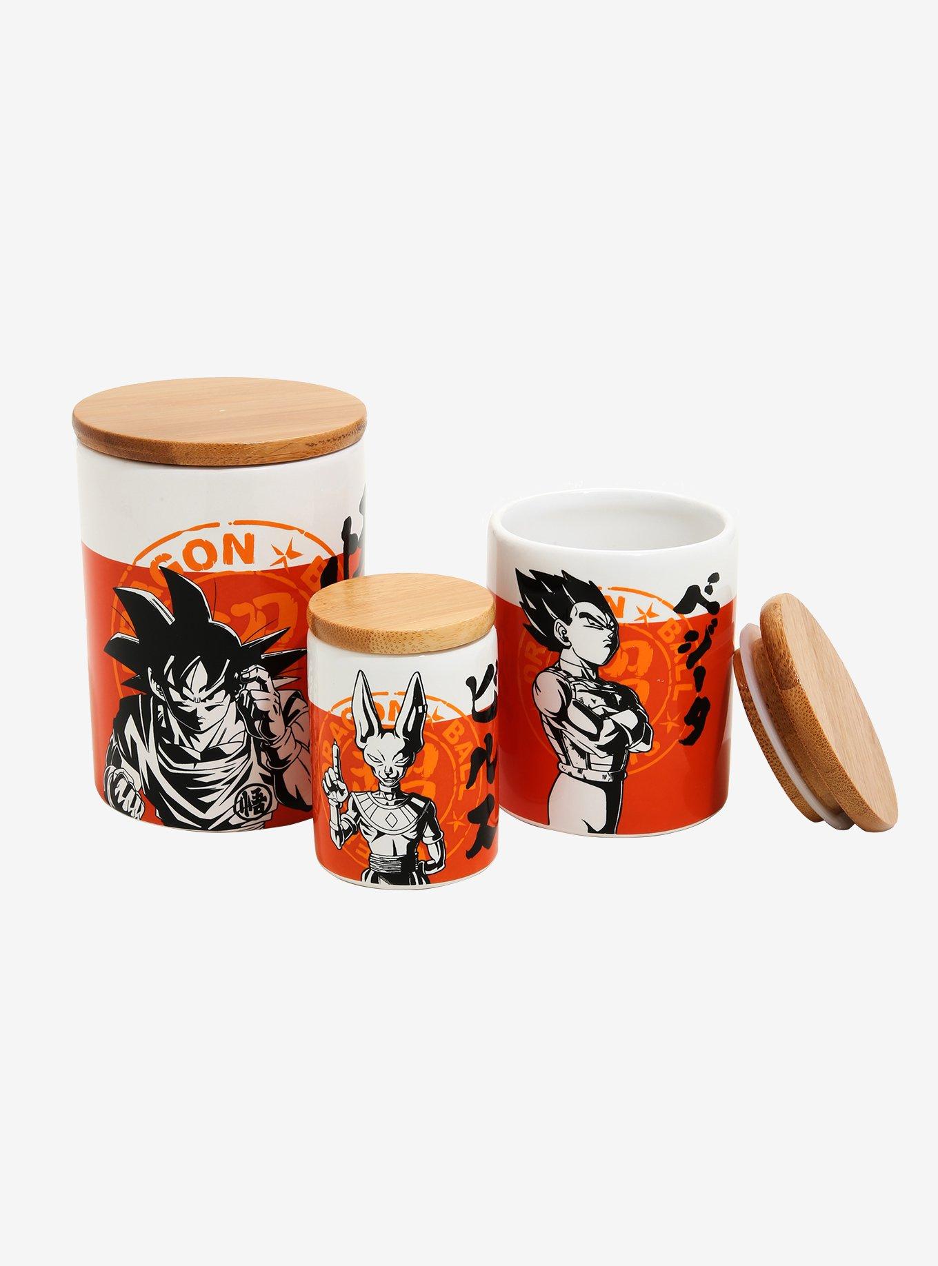 Dragon Ball Super Ceramic Storage Container Set - BoxLunch Exclusive, , hi-res