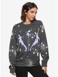 Disney Villains Maleficent Splatter Wash Girls Sweatshirt, MULTI, hi-res