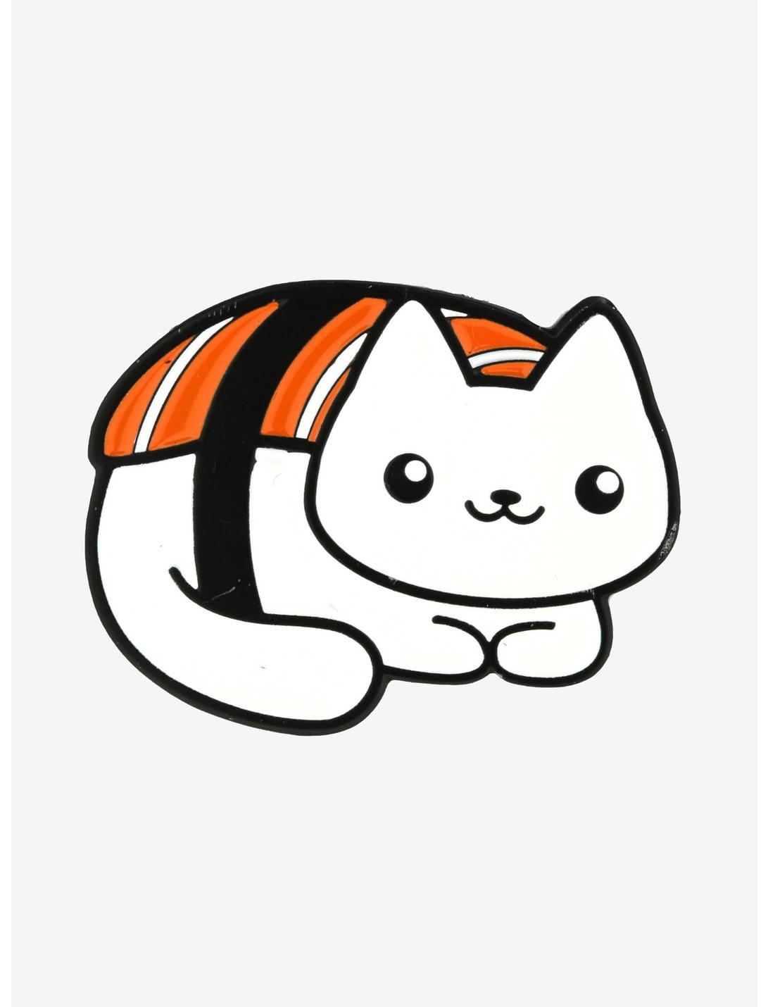 Sushi Cat Enamel Pin, , hi-res