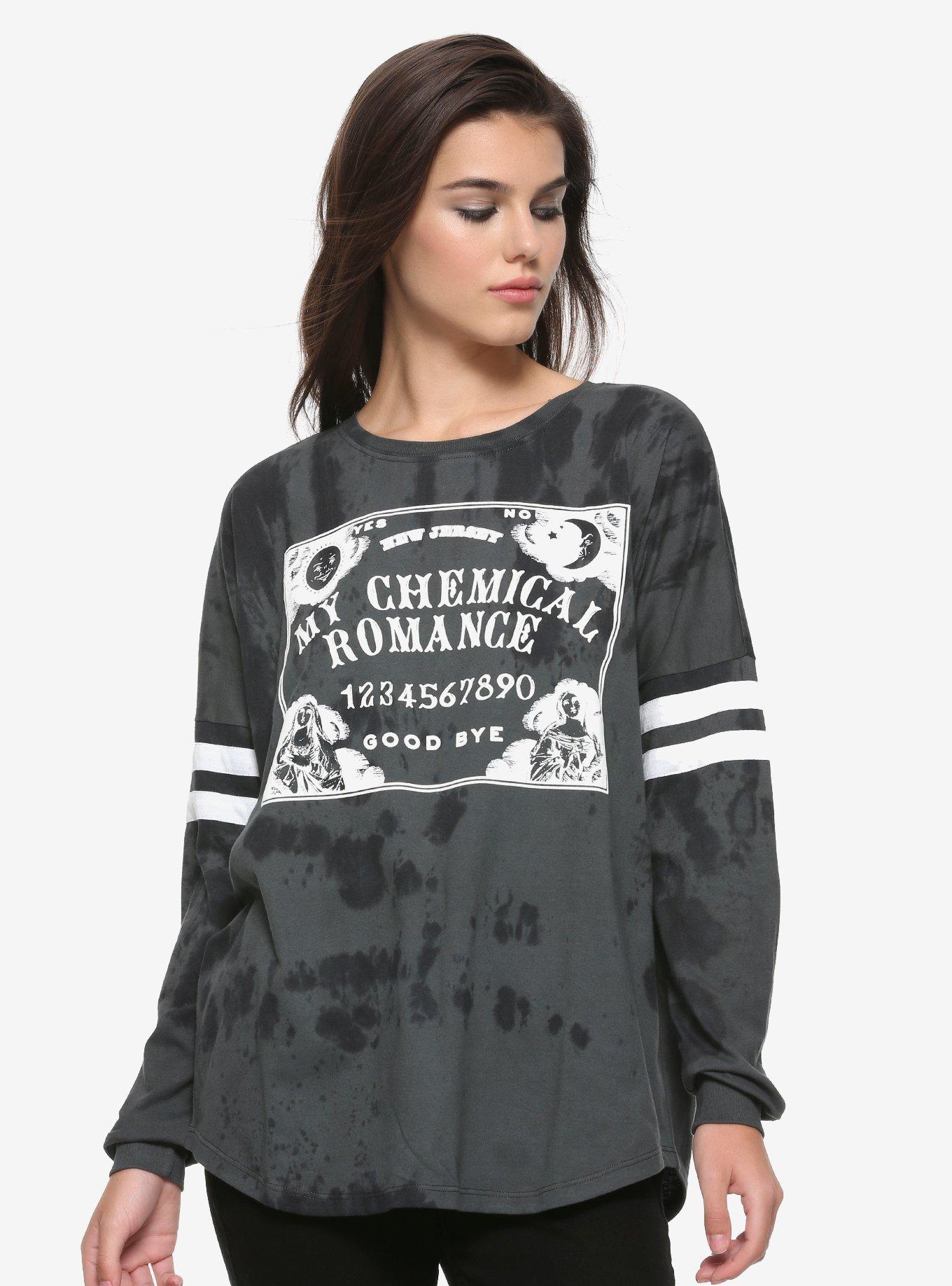 My Chemical Romance Spirit Board Girls Athletic Jersey, BLACK, hi-res