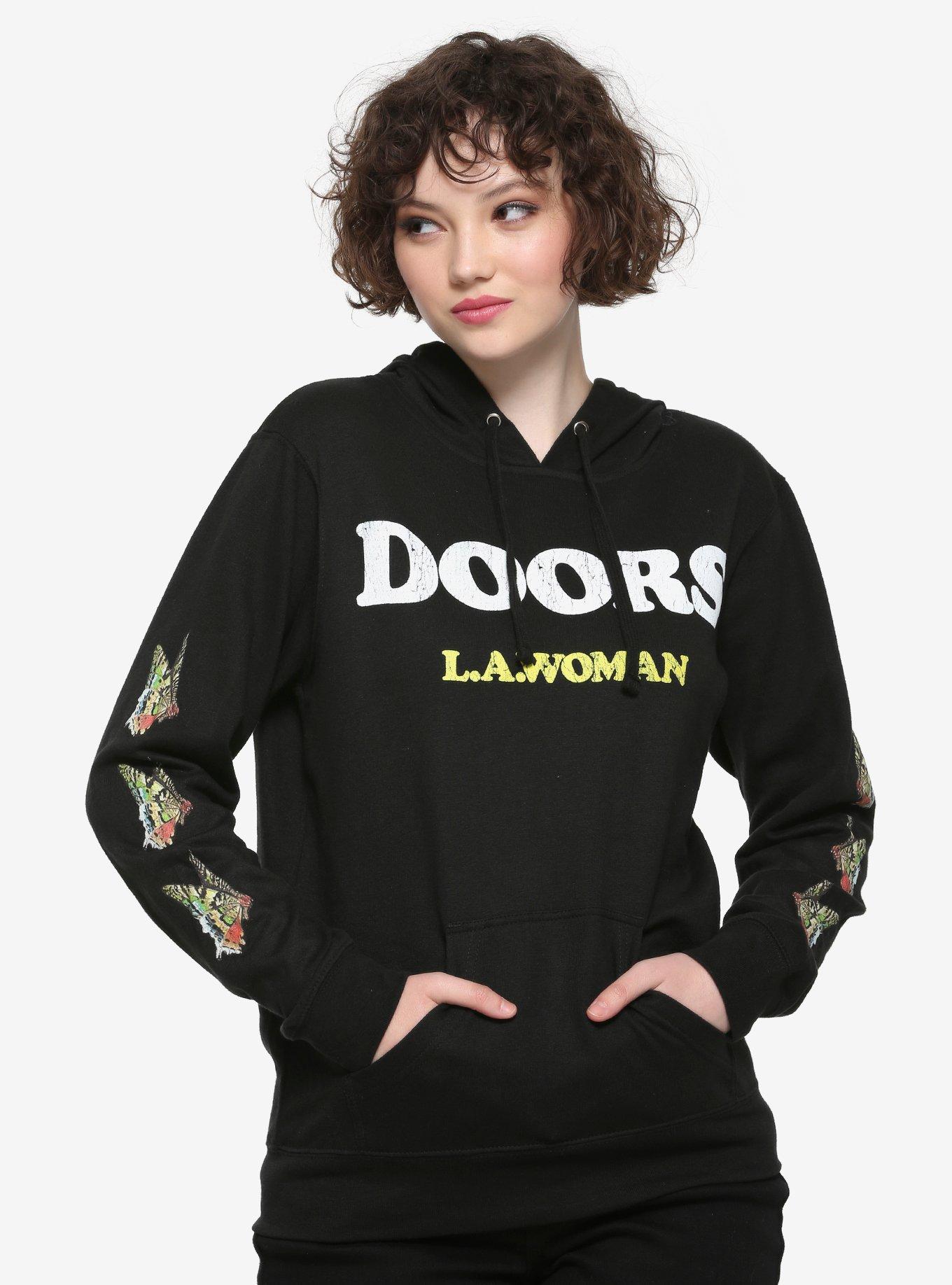 The Doors L.A. Woman Girls Hoodie, BLACK, hi-res