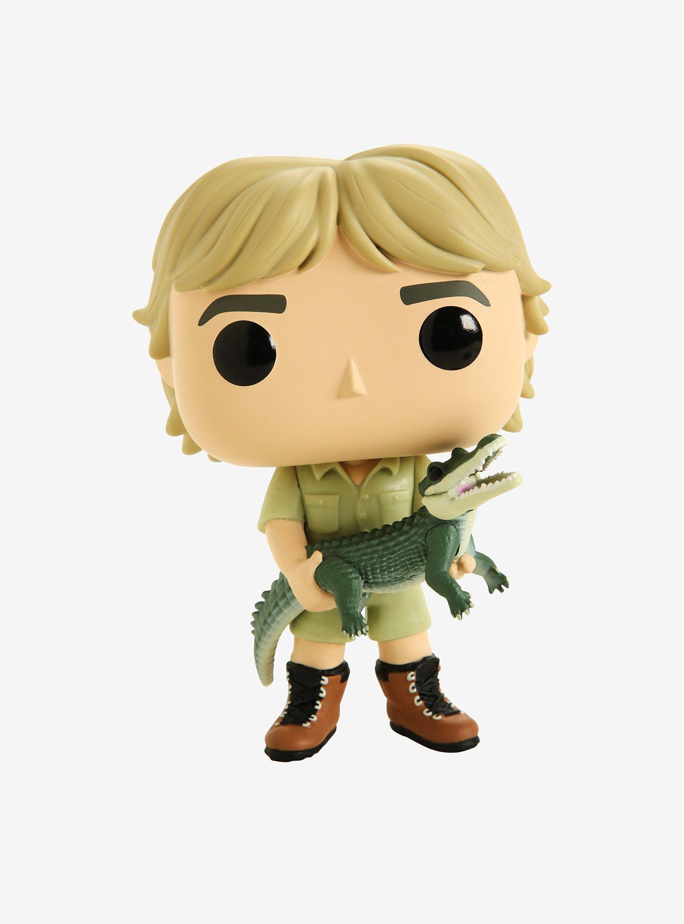 The Crocodile Hunter: Pocket Pop! Steve Irwin with Gator Keychain