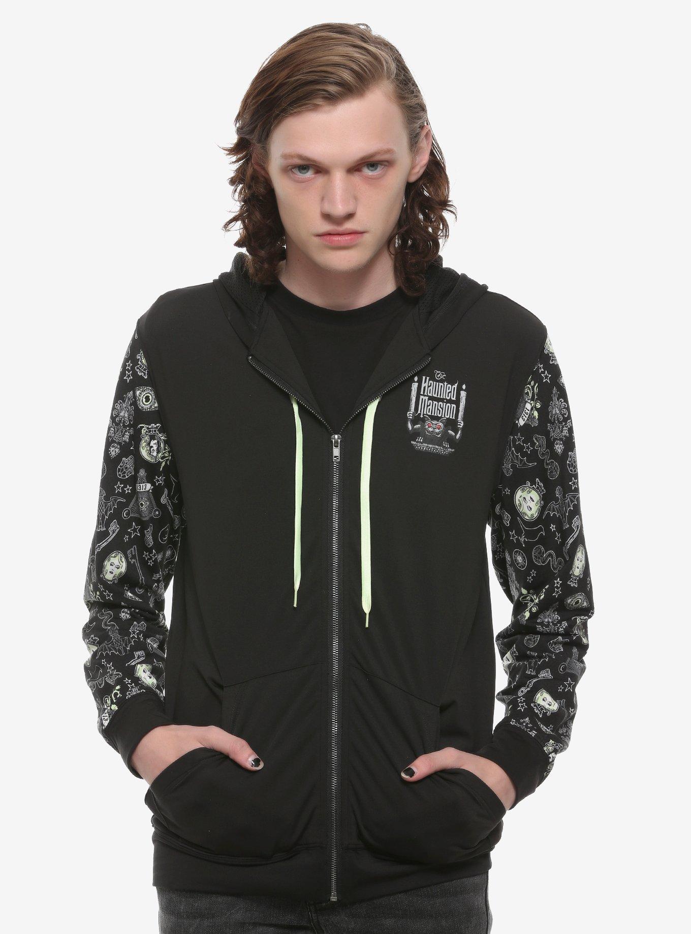 Our Universe Disney The Haunted Mansion Glow-In-The-Dark Icon Hoodie